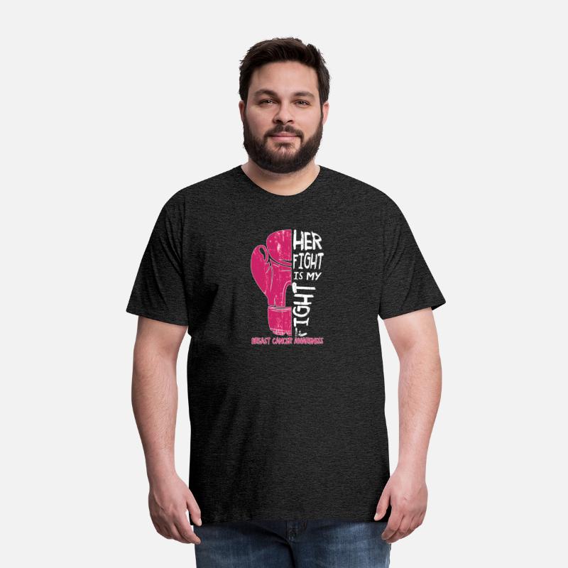 Her Fight Is My Fight Boxing Glove Breast Cancer A