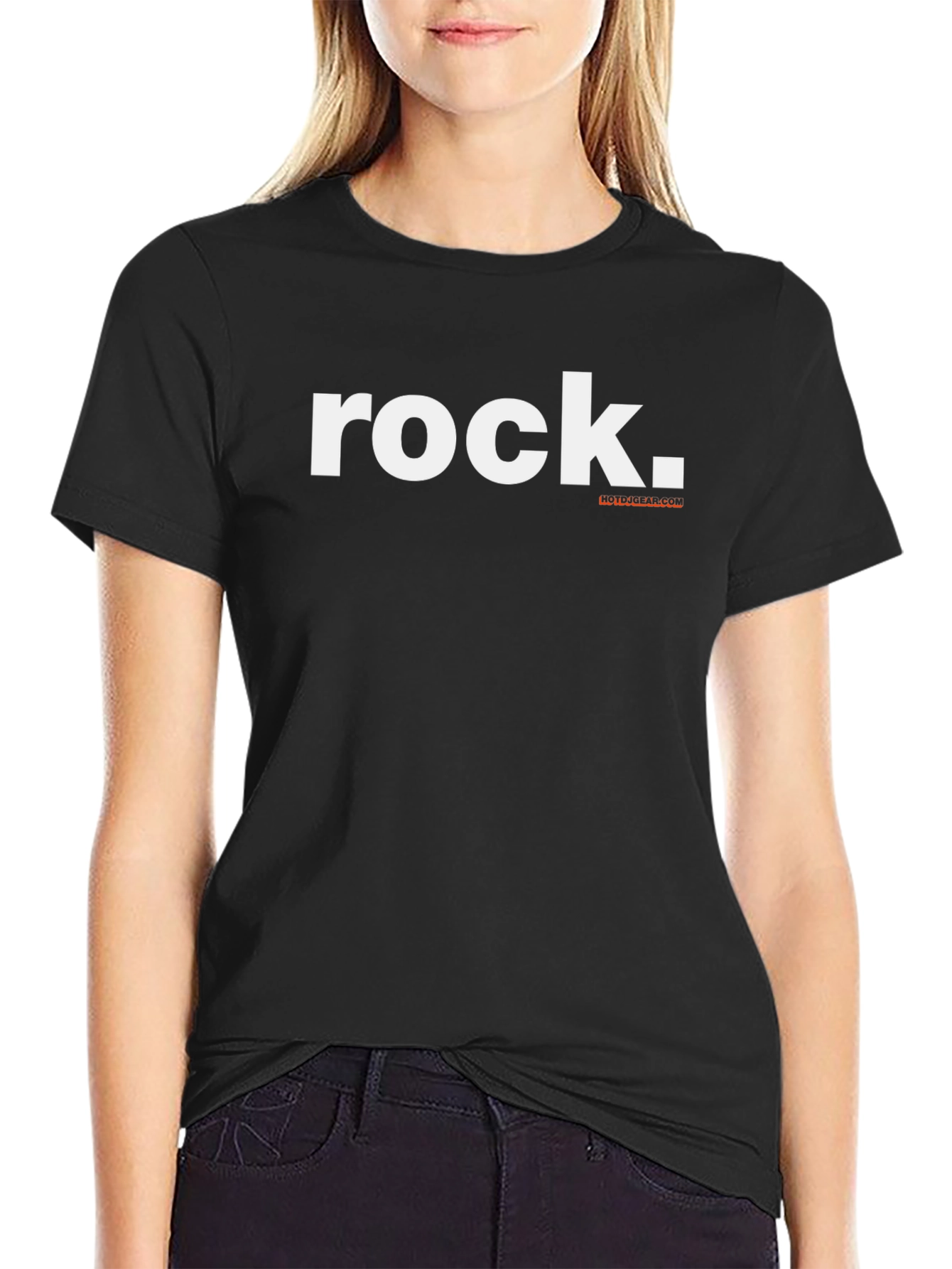 Rock Graphic Black Tee