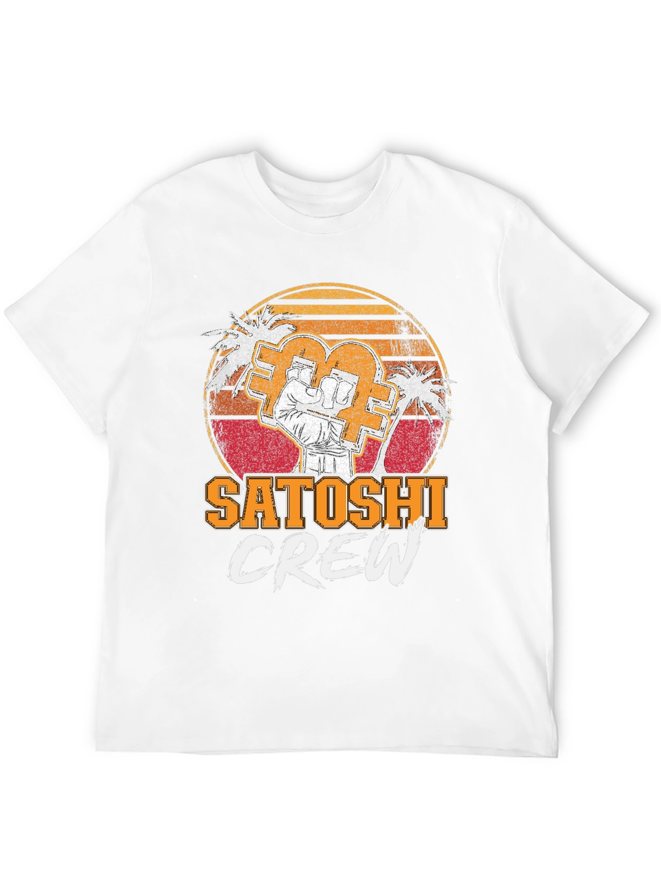 Satoshi Crew T-Shirt - Crypto Bitcoin Graphic Tee