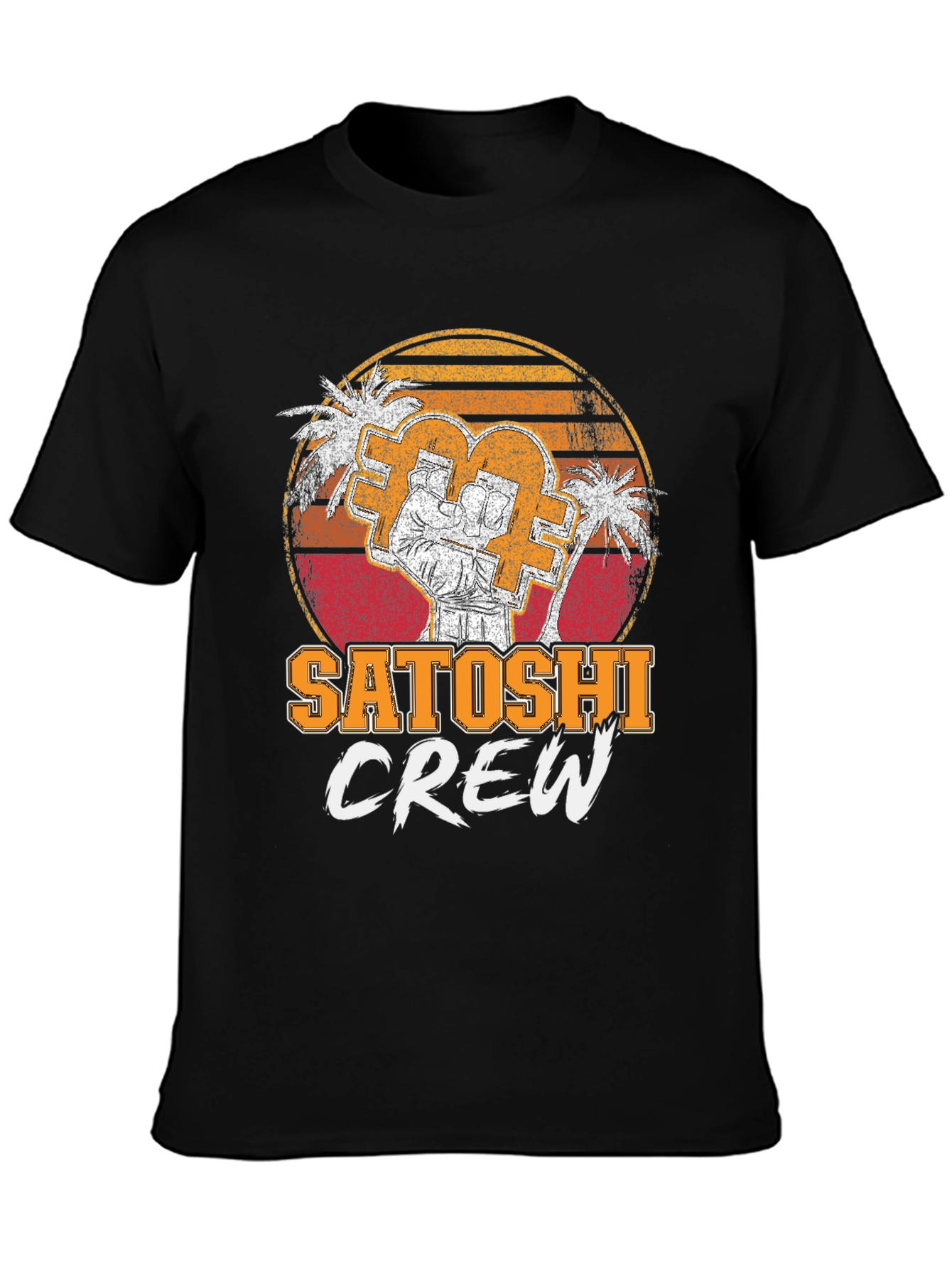 Satoshi Crew T-Shirt - Crypto Bitcoin Graphic Tee