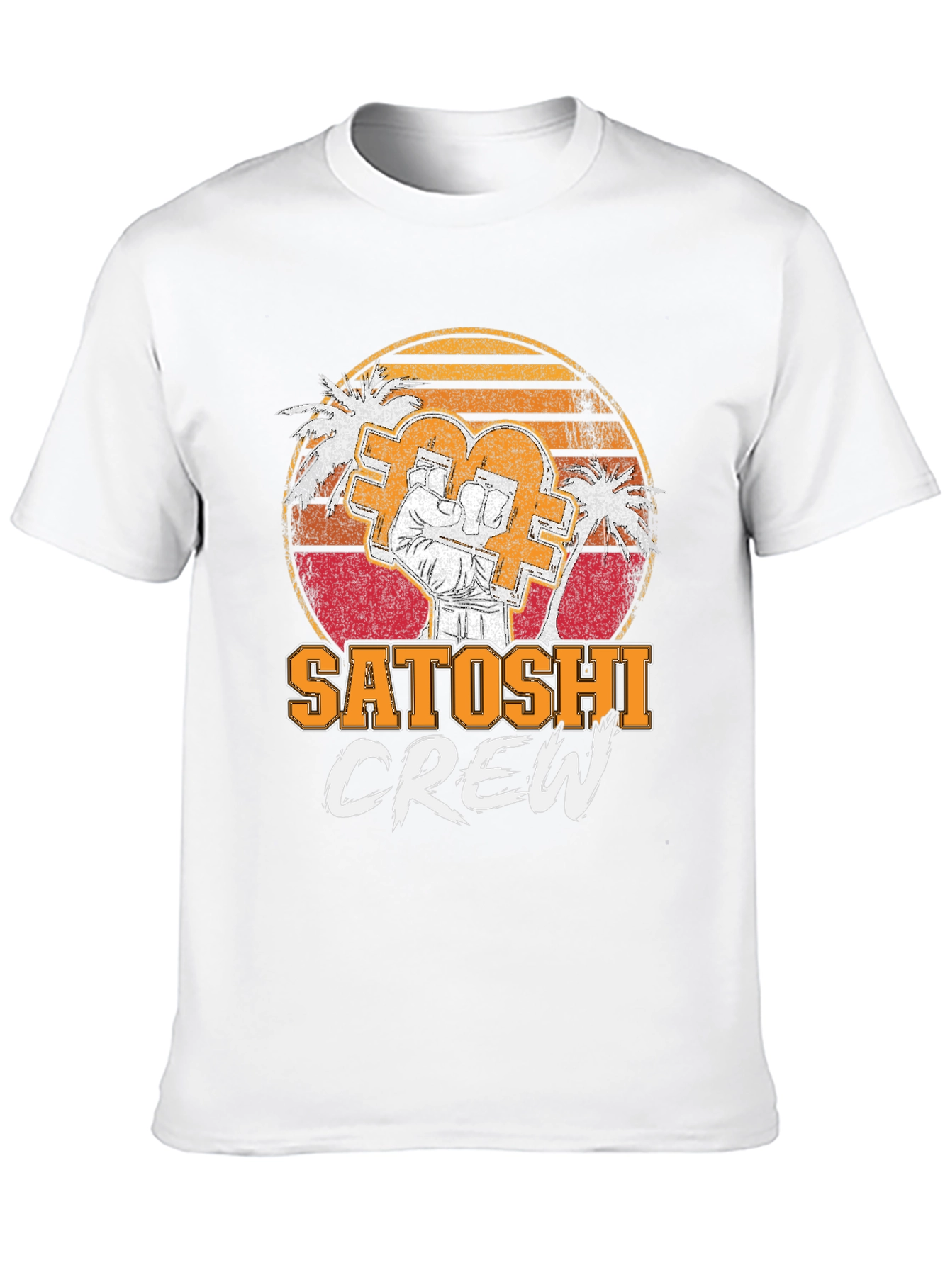 Satoshi Crew T-Shirt - Crypto Bitcoin Graphic Tee
