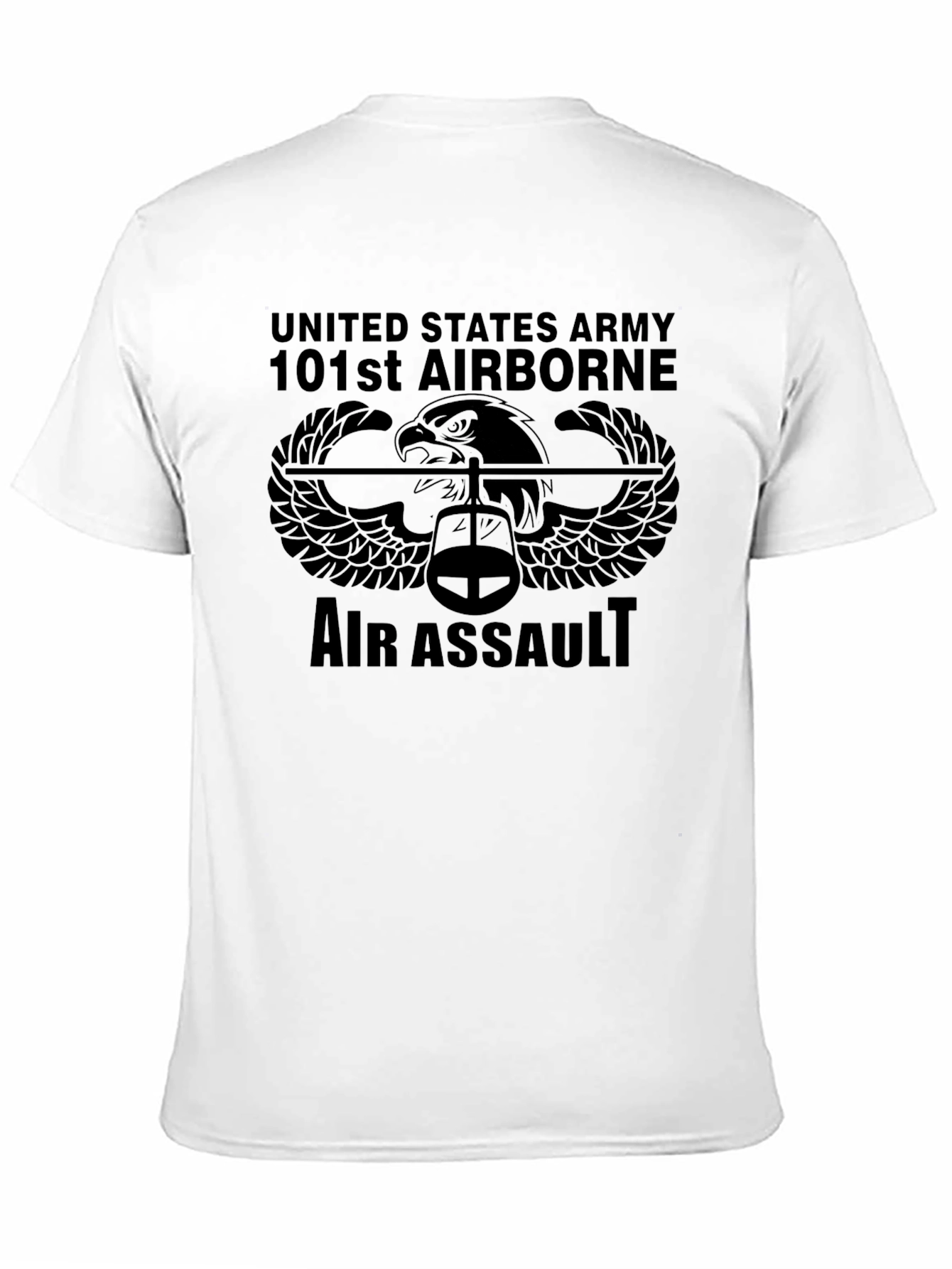 US Army 101st Airborne Air Assault Black T-Shirt