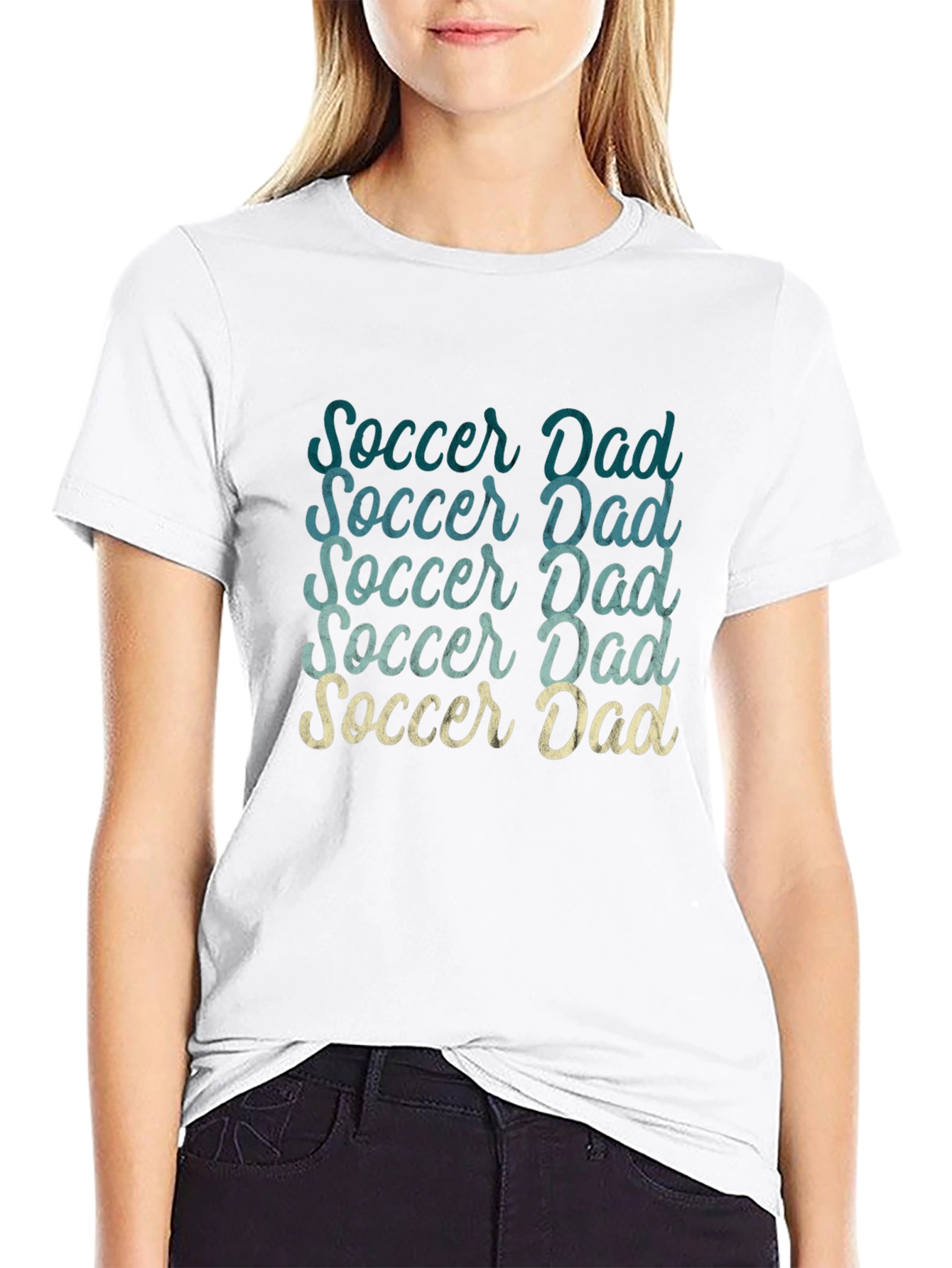 Soccer Dad Graphic Tee - Sporty Dad Style