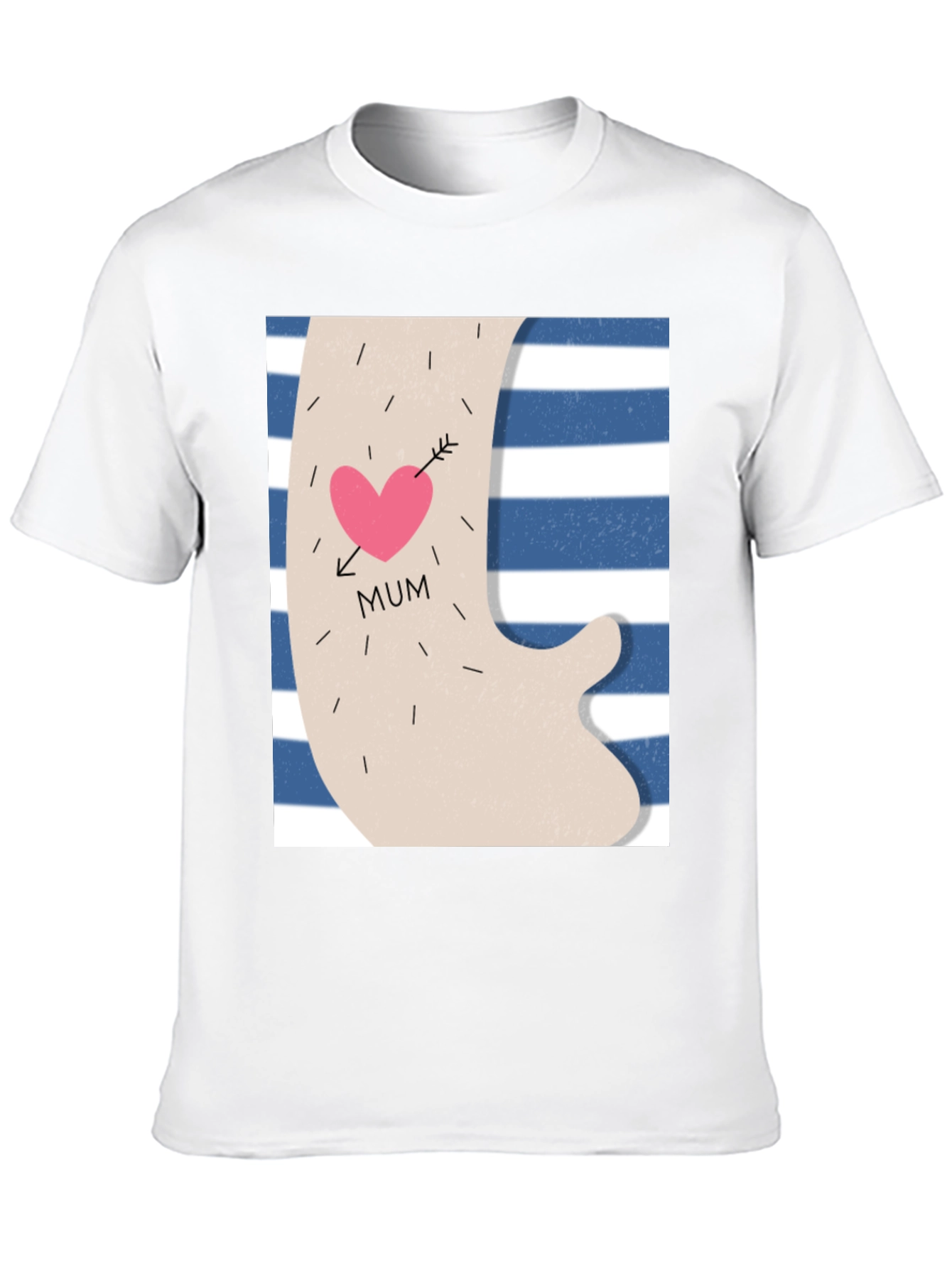 Mum Tattoo Design T-Shirt