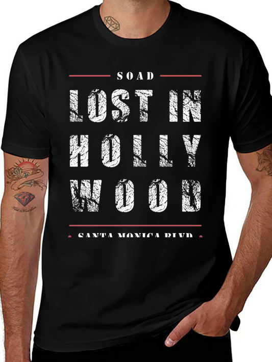 SOAD Lost in Hollywood Black T-Shirt