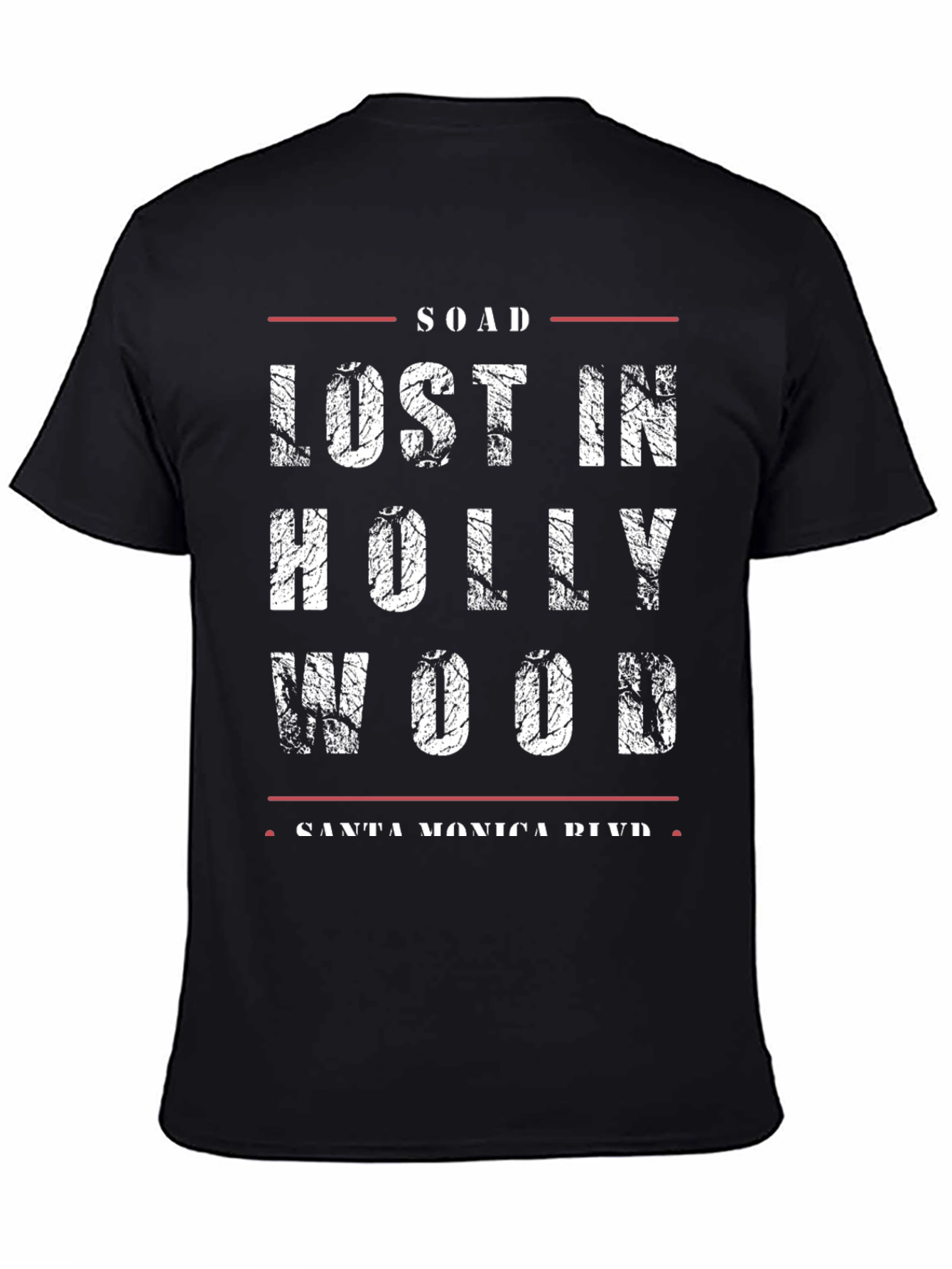 SOAD Lost in Hollywood Black T-Shirt