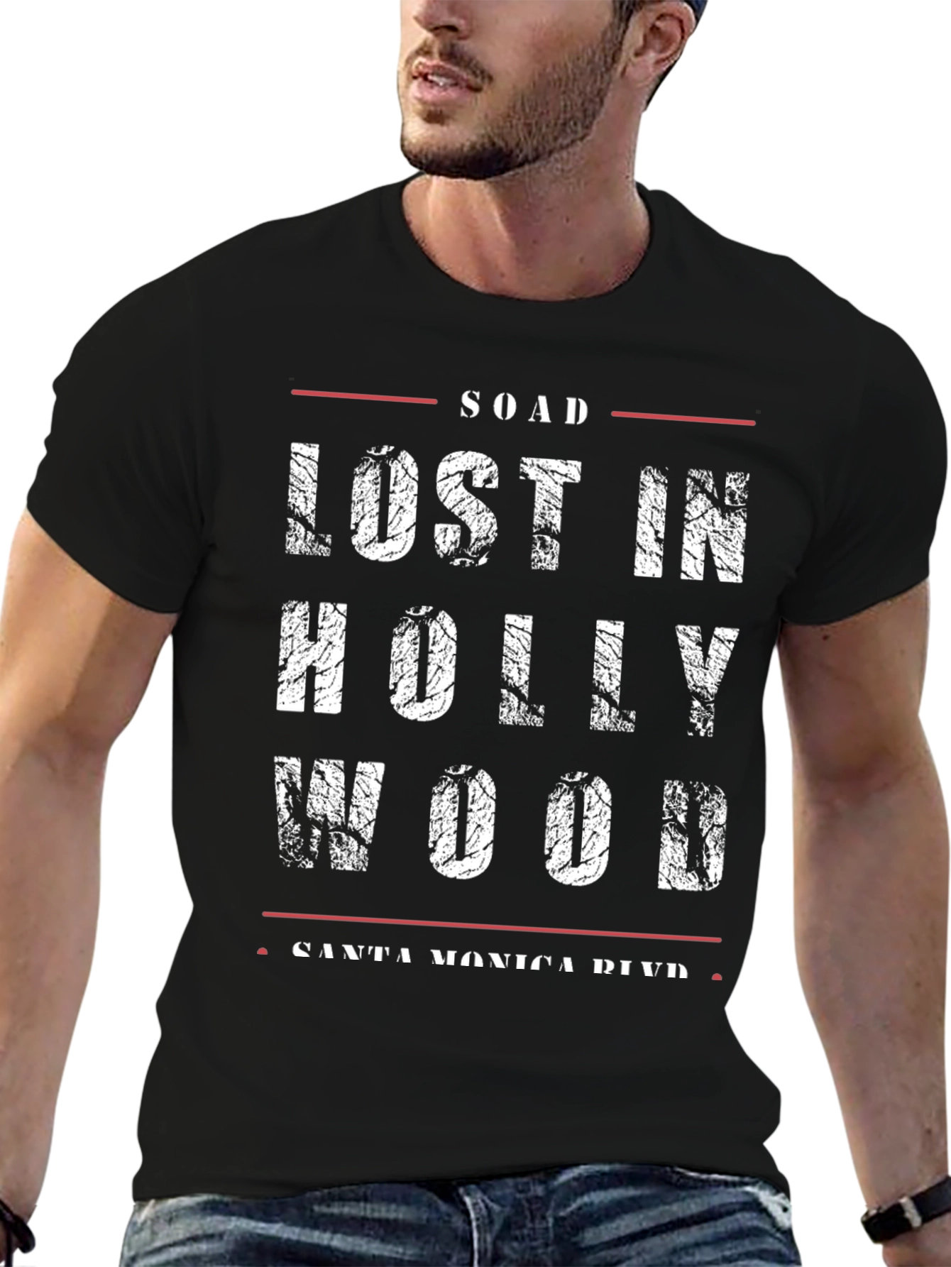 SOAD Lost in Hollywood Black T-Shirt