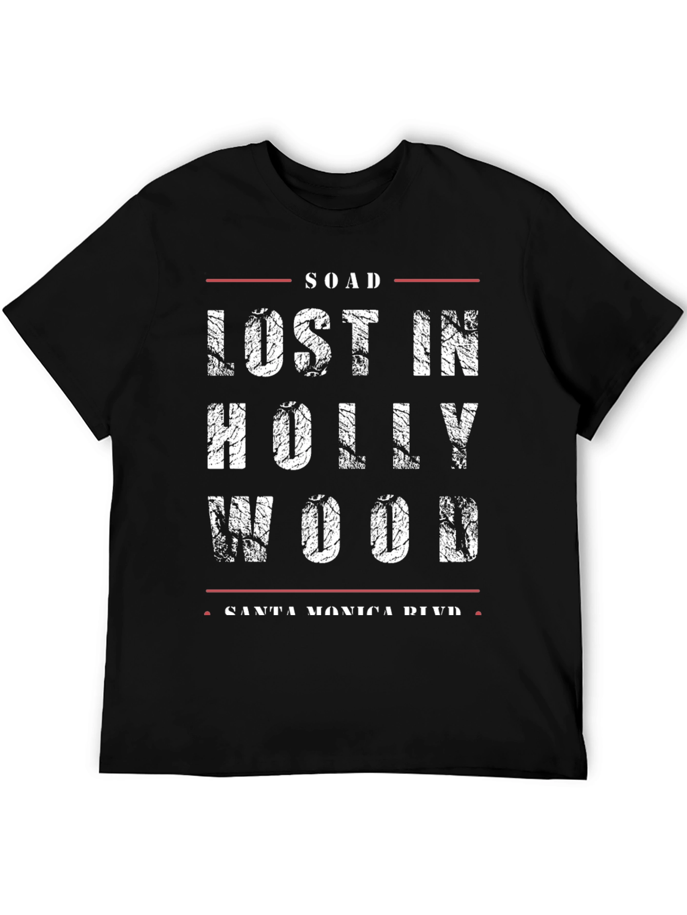 SOAD Lost in Hollywood Black T-Shirt