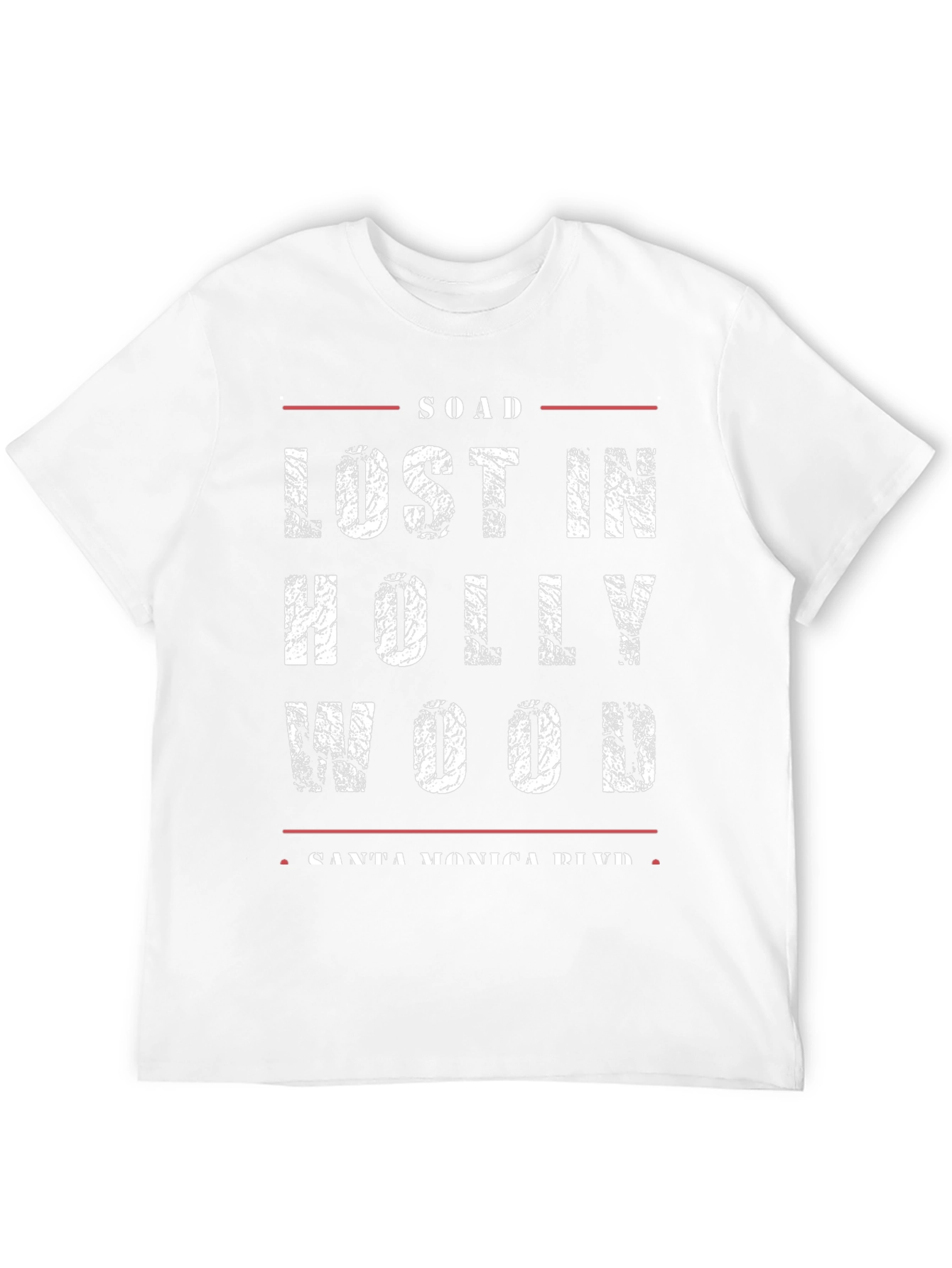 SOAD Lost in Hollywood Black T-Shirt