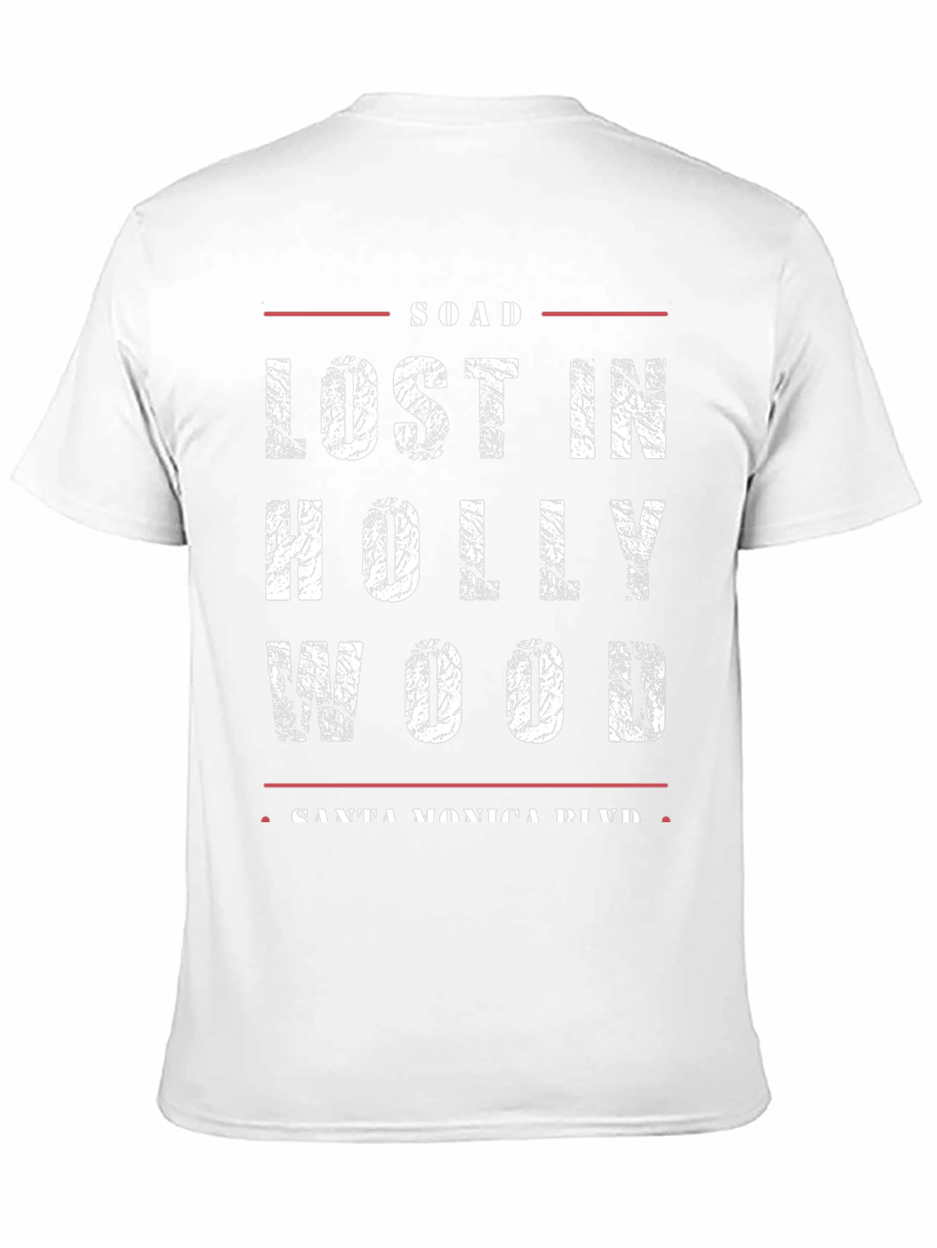 SOAD Lost in Hollywood Black T-Shirt