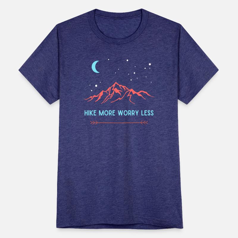 Hike More Worry Less Night Sky
