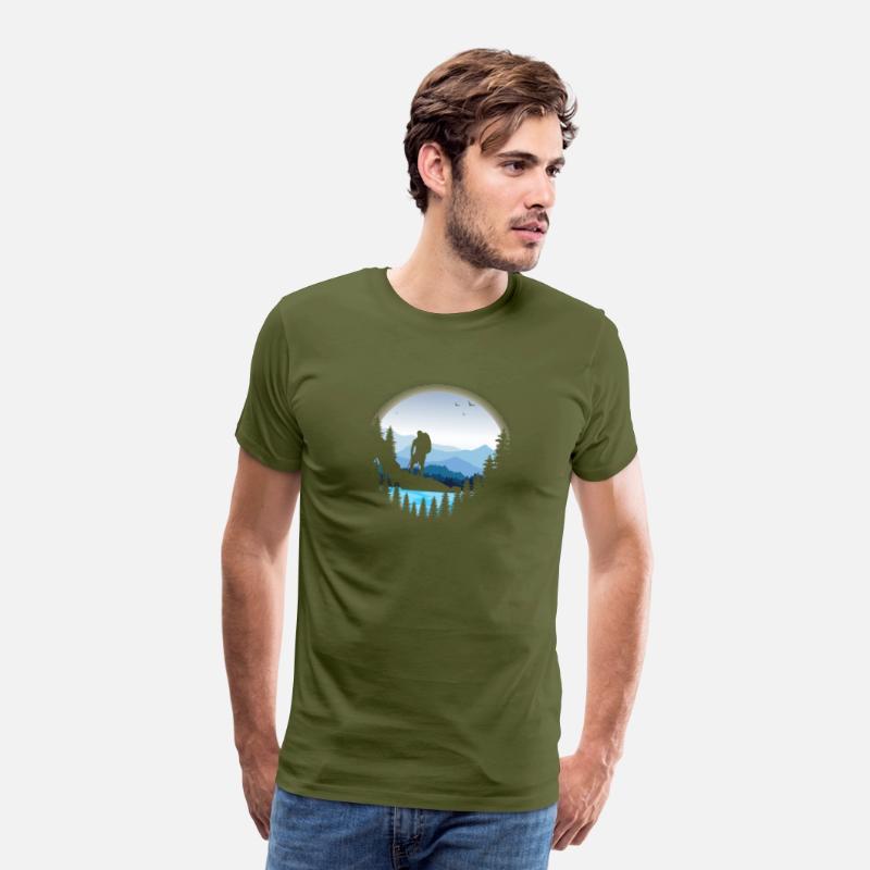 Hiking Mountains Camping Outdoor