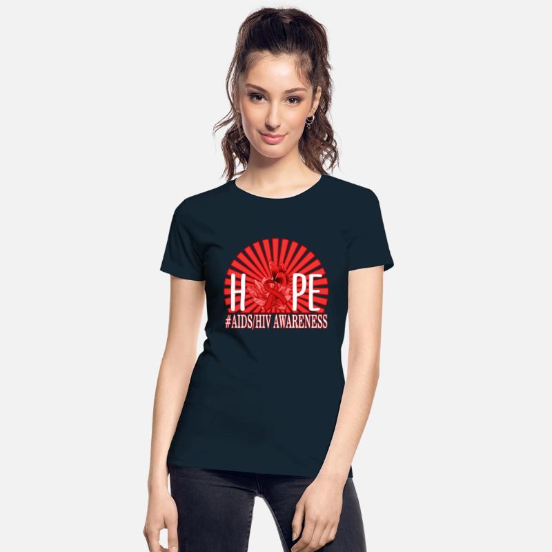 HIV AIDS Awareness Month Shirt, Hope Red Ribbon