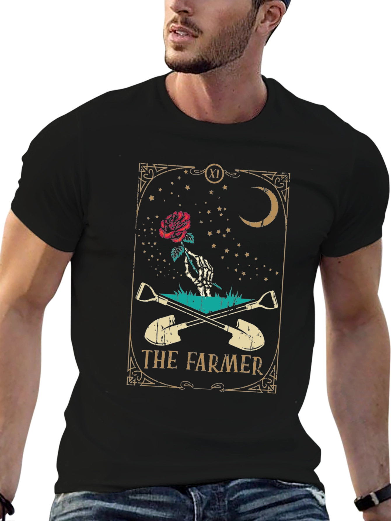 The Farmer Tarot Card T-Shirt