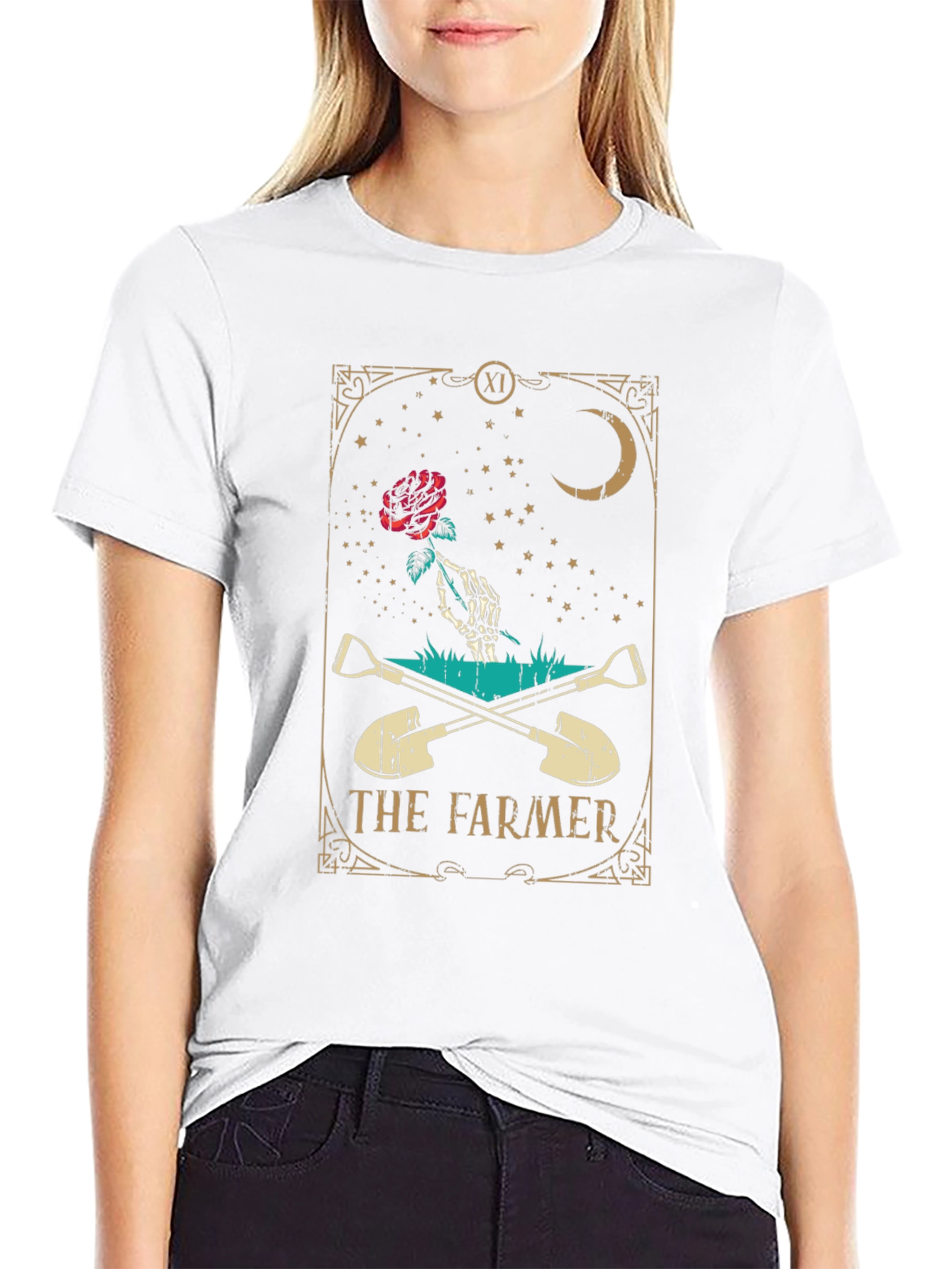 The Farmer Tarot Card T-Shirt