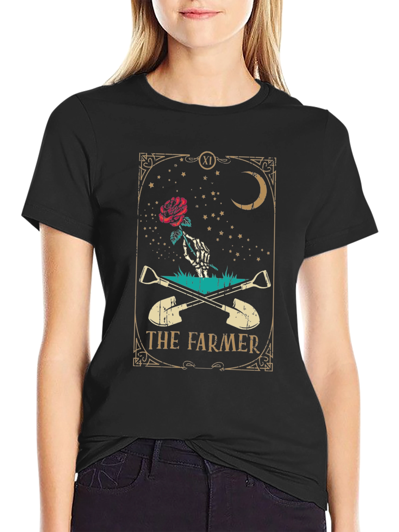 The Farmer Tarot Card T-Shirt