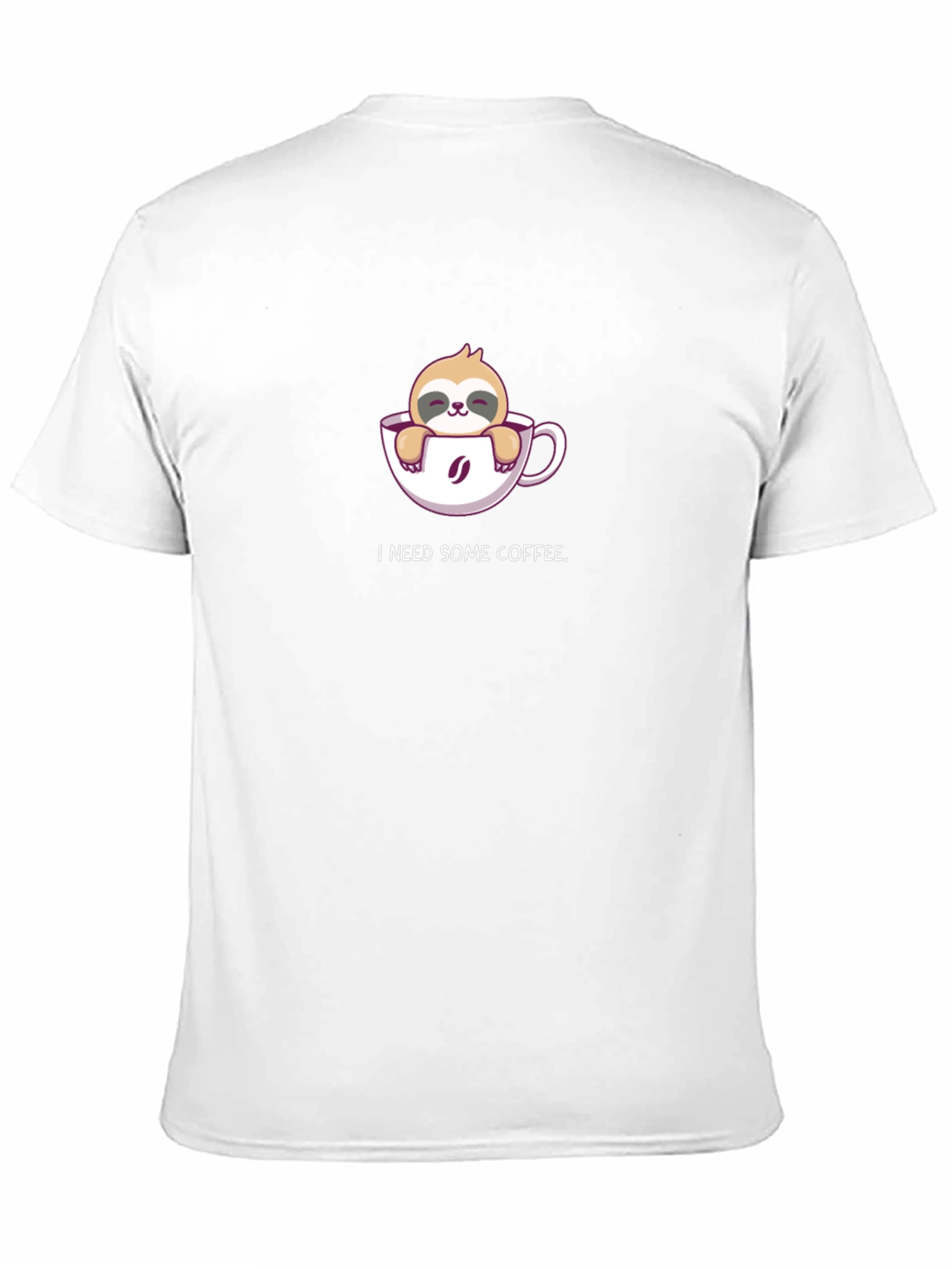Sloth Coffee T-Shirt - I Need Some Coffee