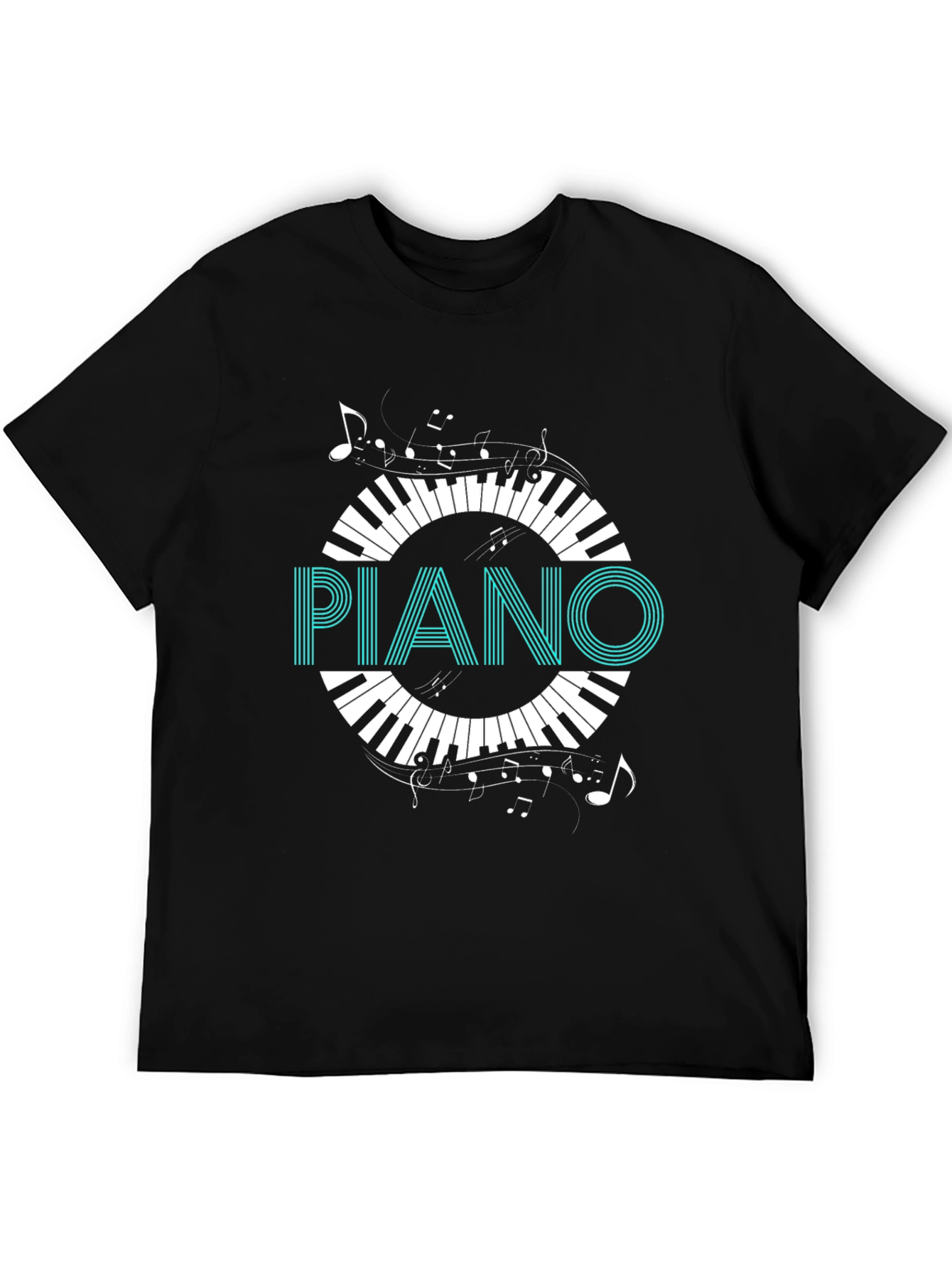 Piano Keys Graphic Tee