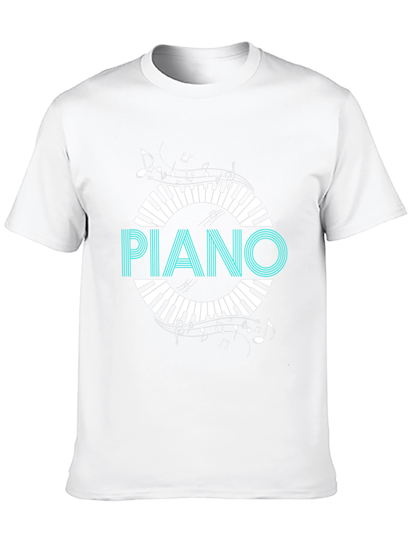 Piano Keys Graphic Tee