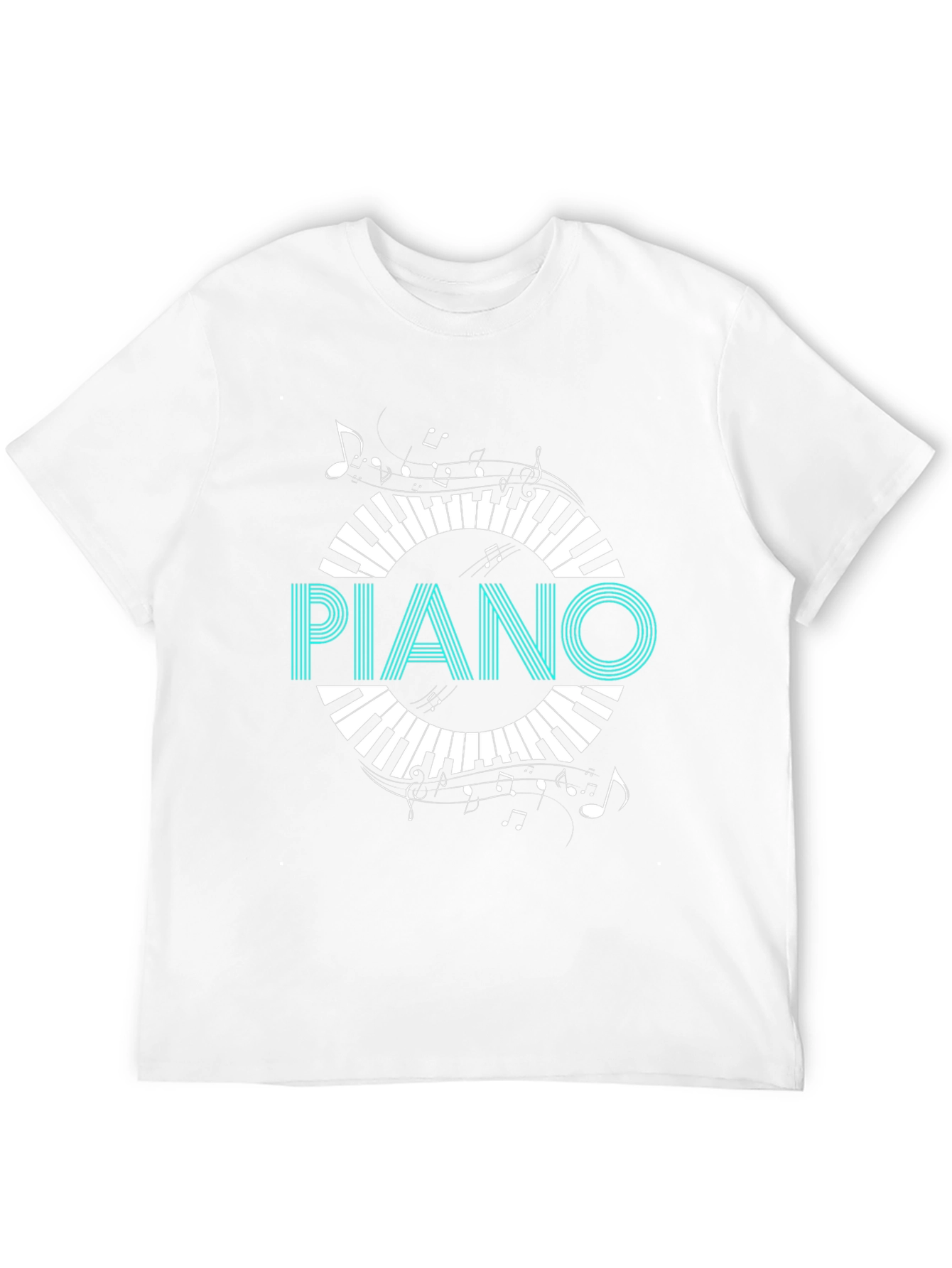 Piano Keys Graphic Tee