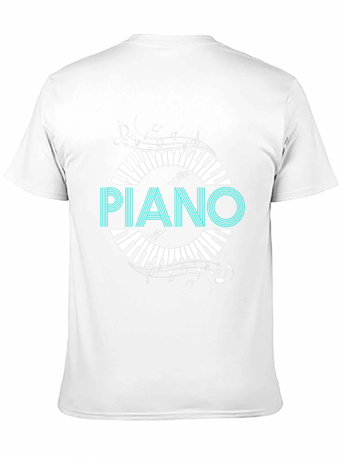 Piano Keys Graphic Tee