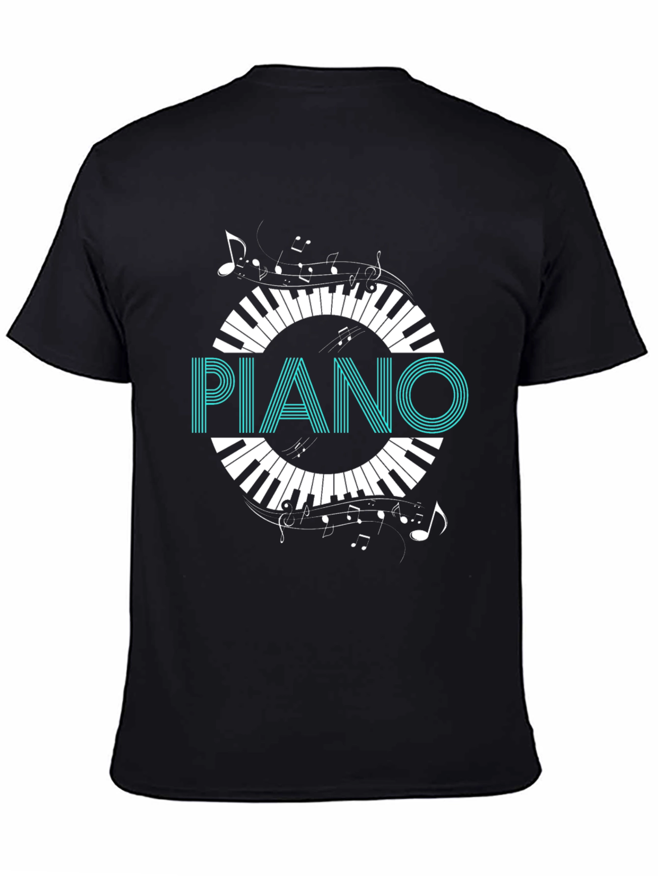 Piano Keys Graphic Tee