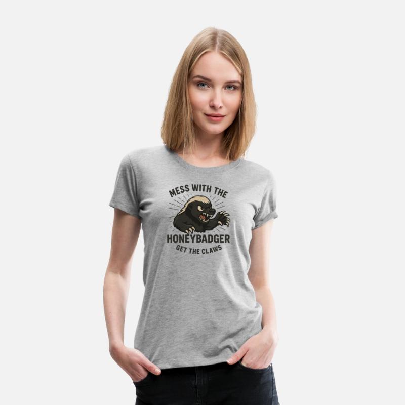 Honeybadger Claws Shirt – Mess with the Honeybadge