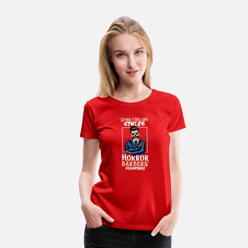 Horror Barber Spooky Hairdresser Hairstylist Hair
