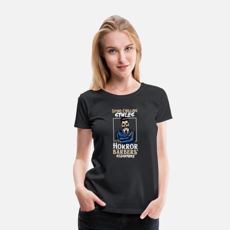 Horror Barber Spooky Hairdresser Hairstylist Hair