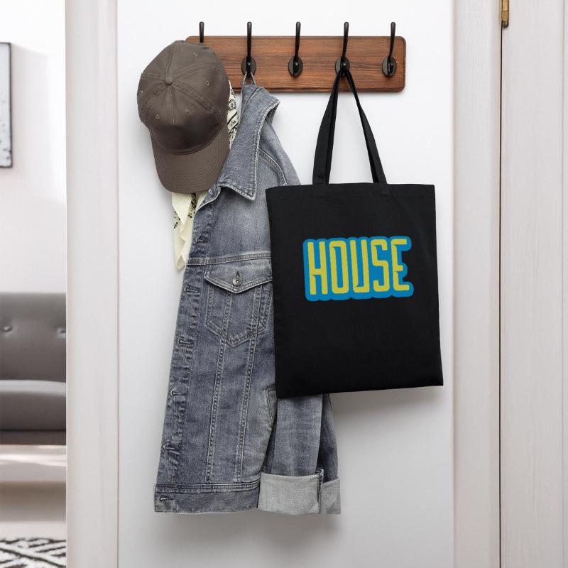 House lettering logo design