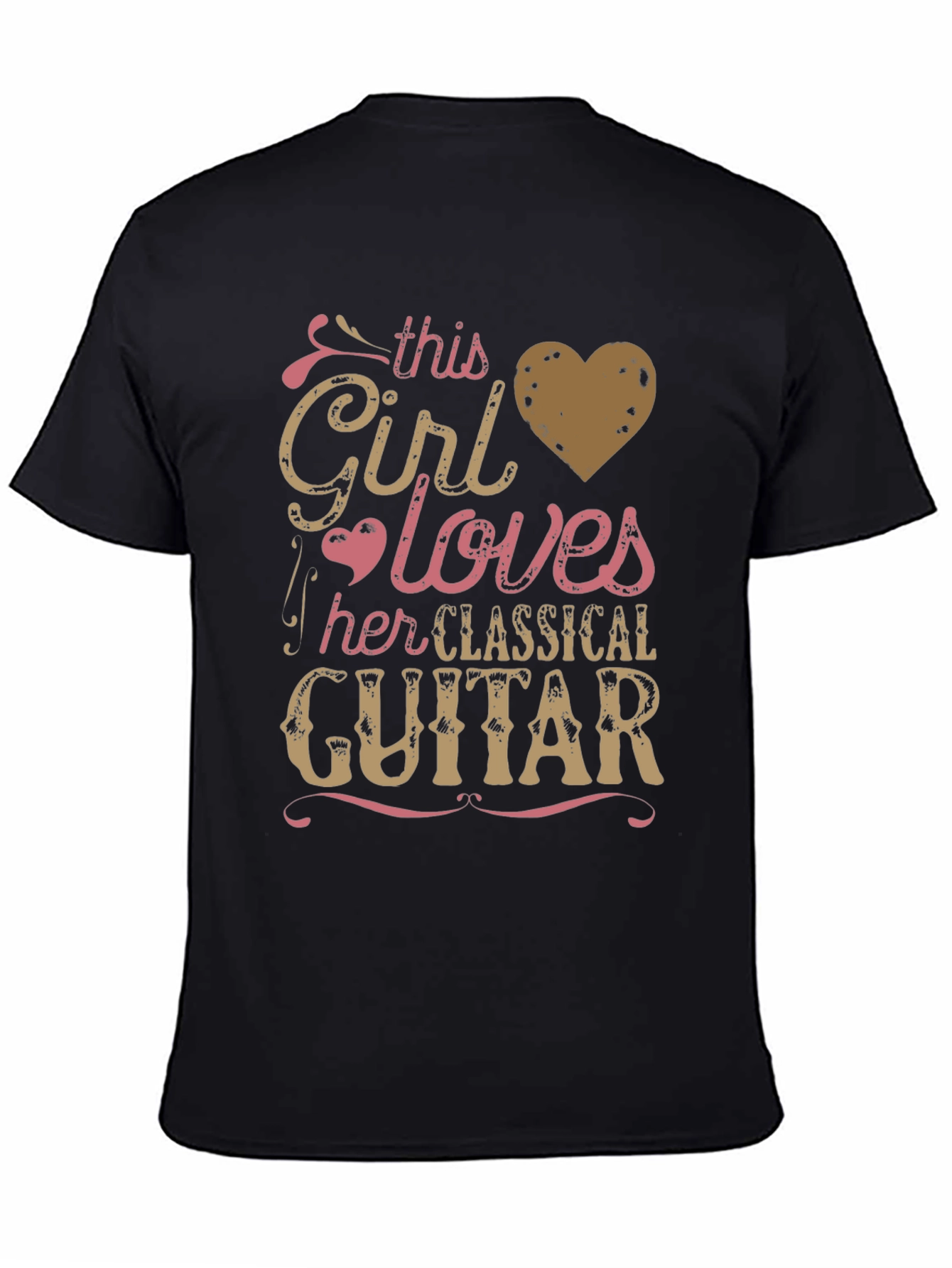 Classical Guitar Girls T-Shirt