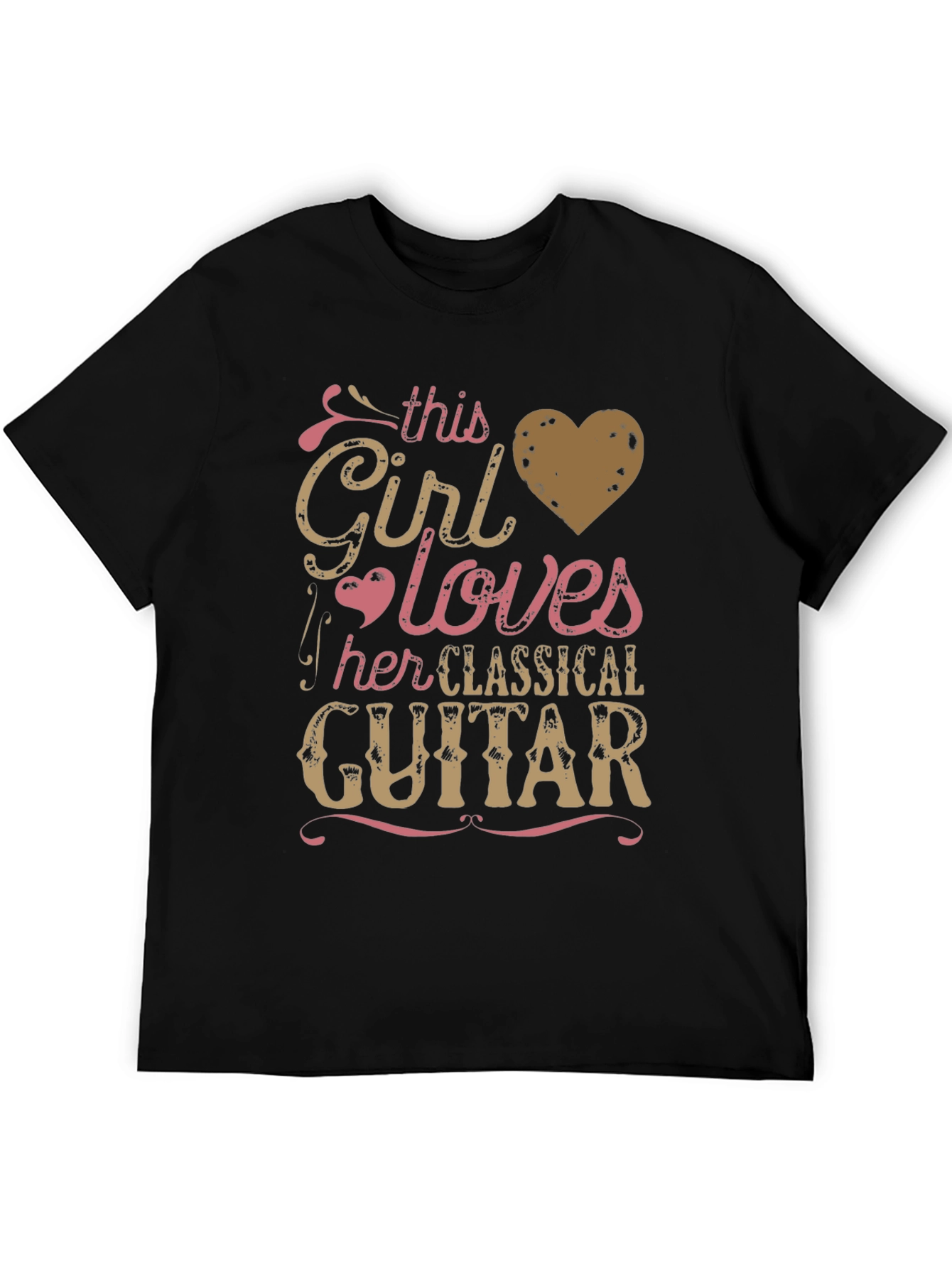 Classical Guitar Girls T-Shirt