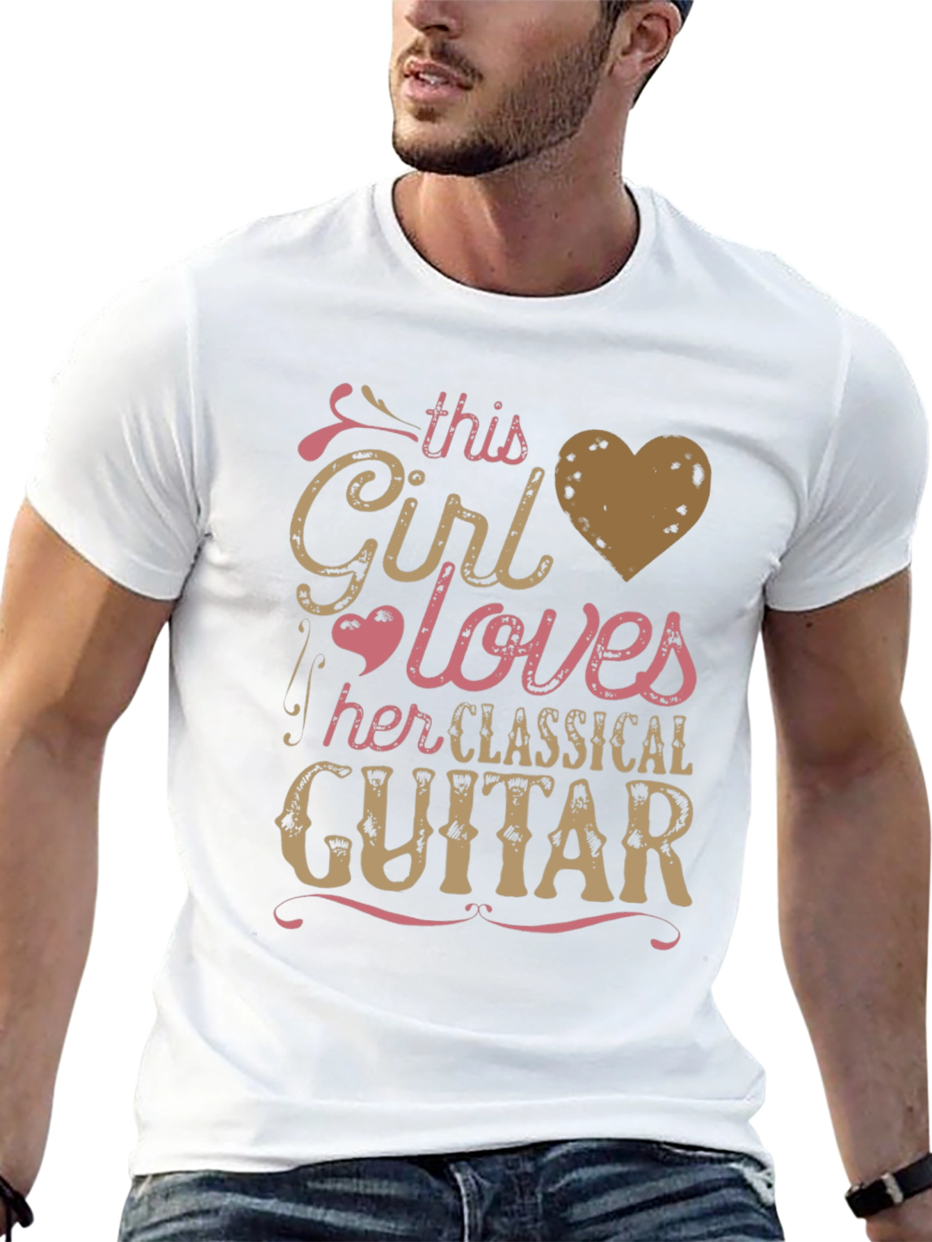 Classical Guitar Girls T-Shirt