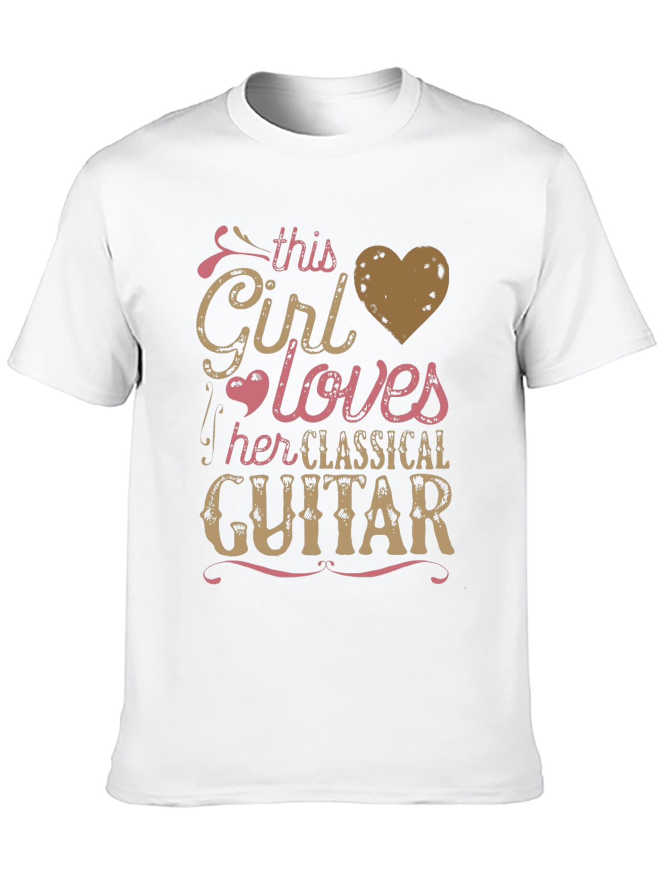 Classical Guitar Girls T-Shirt