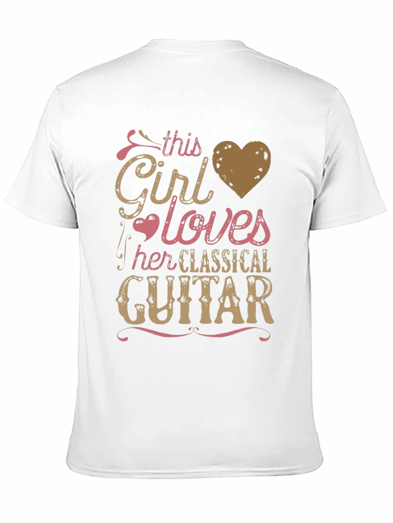Classical Guitar Girls T-Shirt