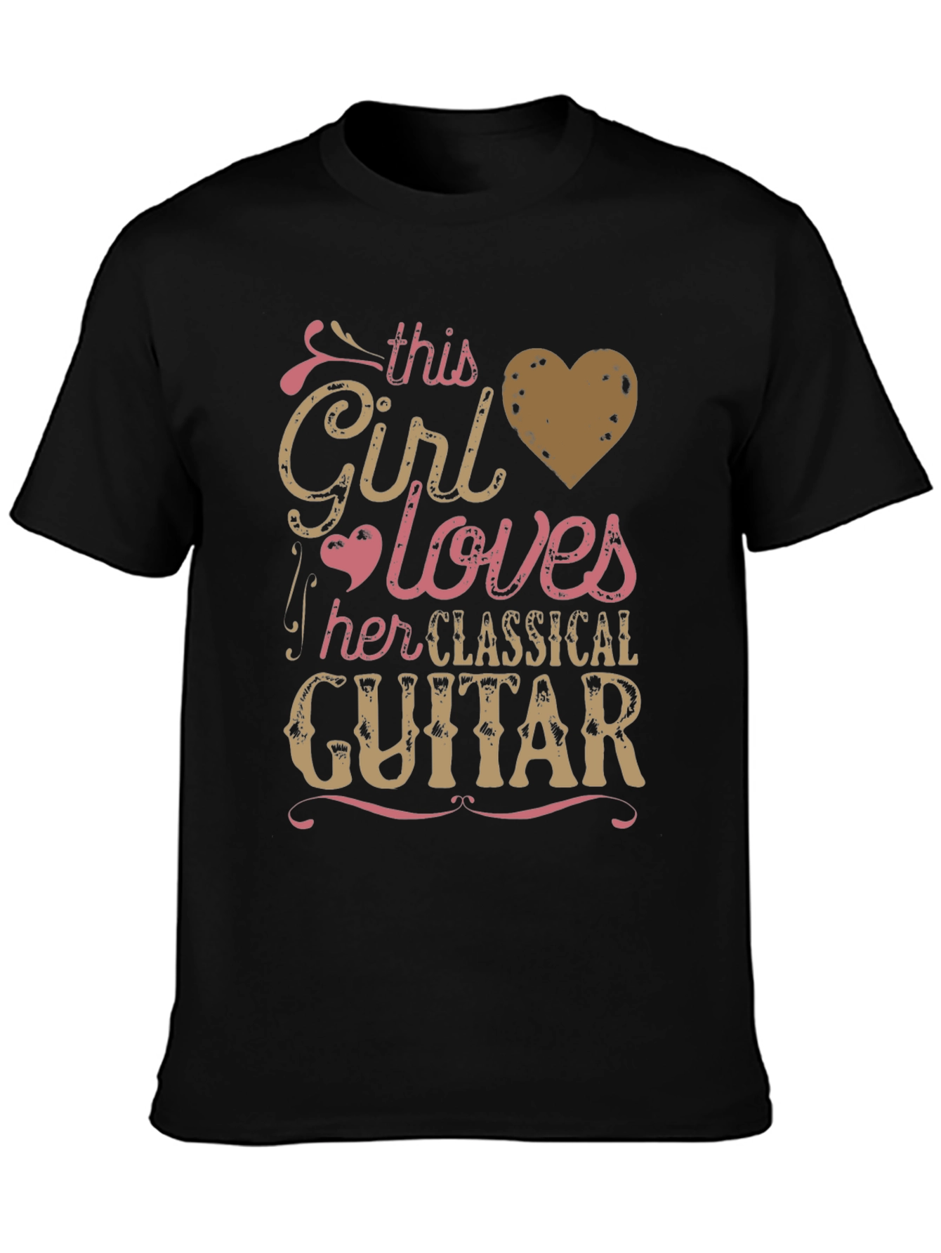 Classical Guitar Girls T-Shirt
