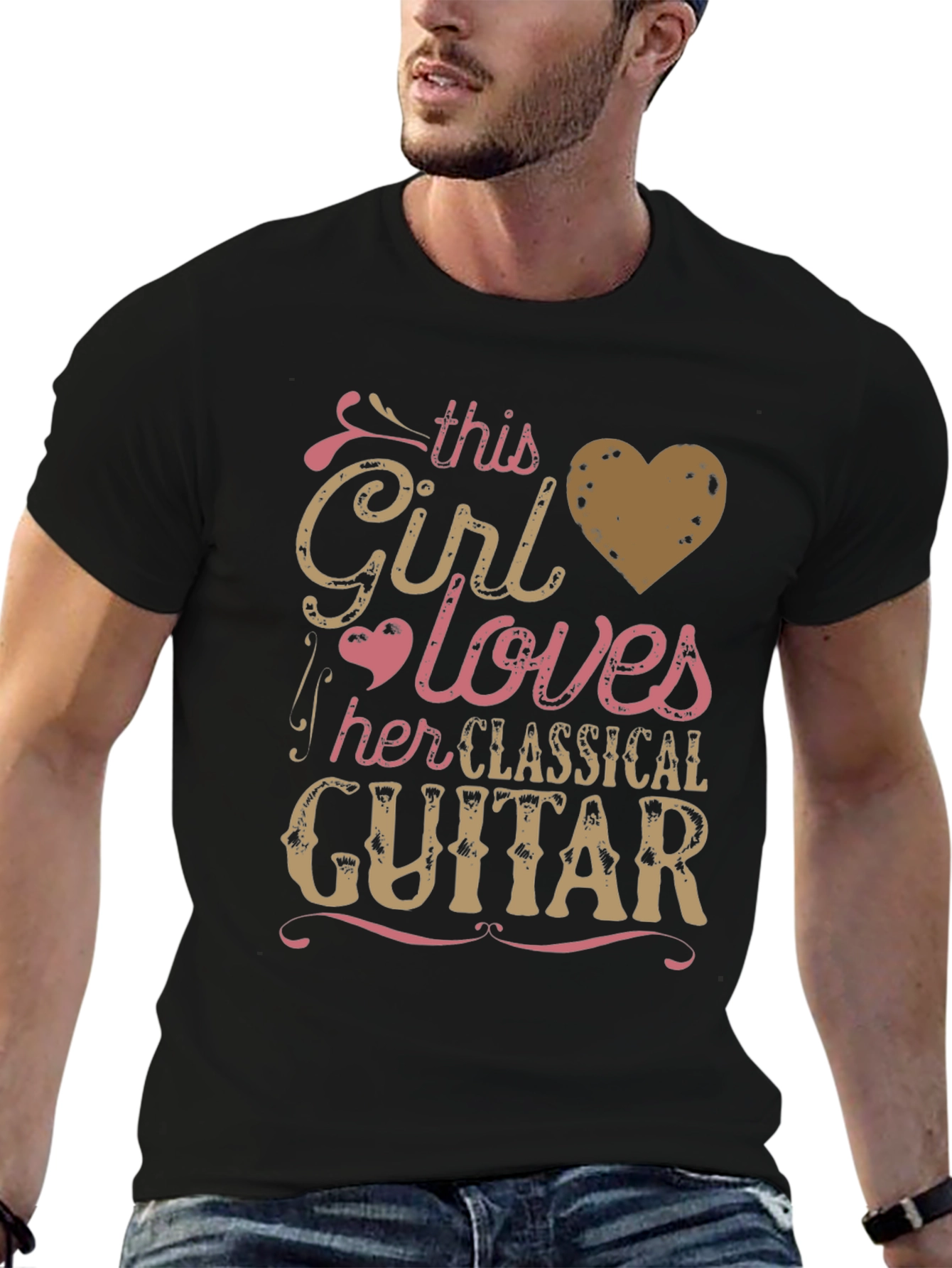 Classical Guitar Girls T-Shirt