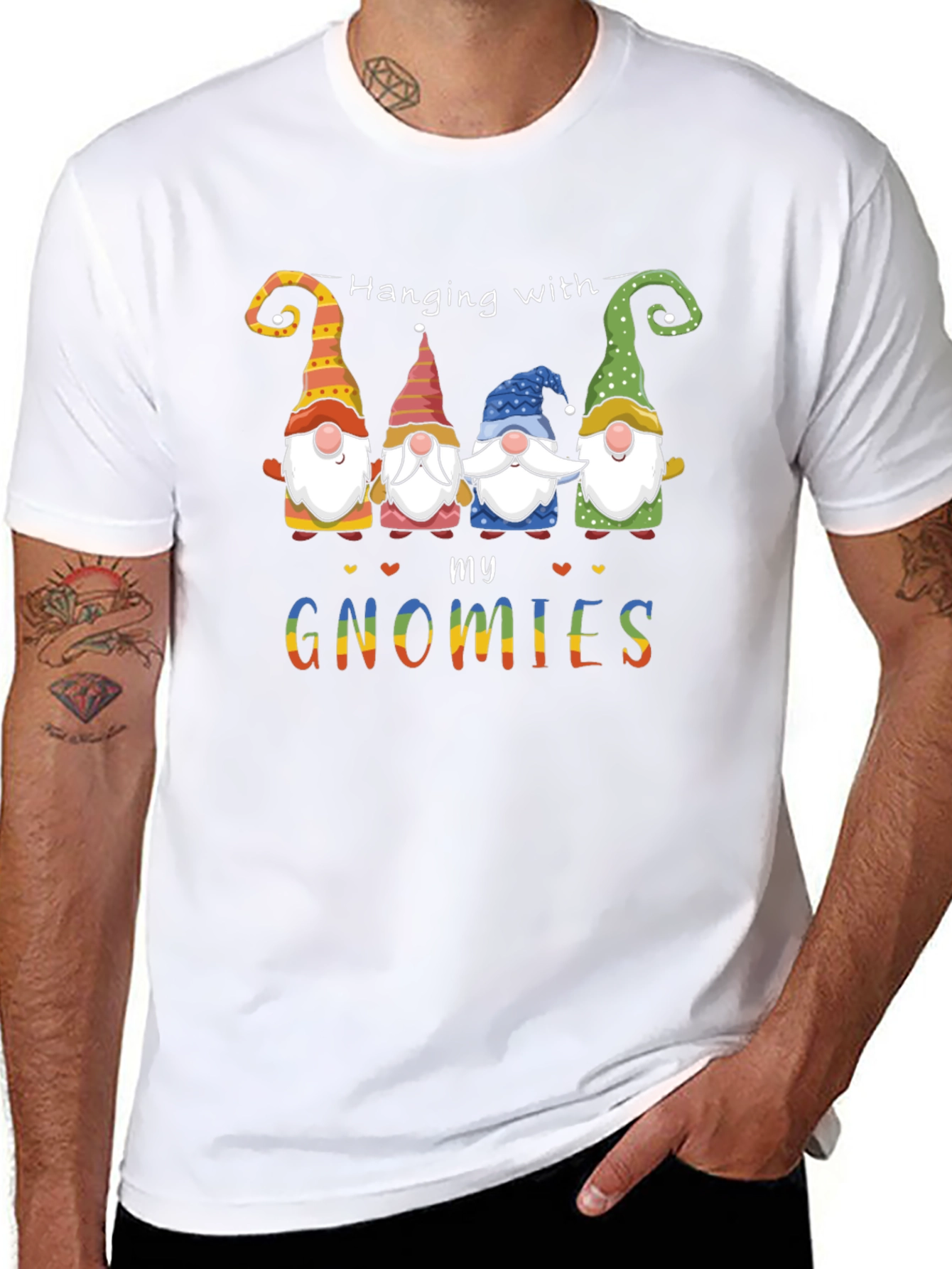 Hanging With My Gnomies Graphic Tee