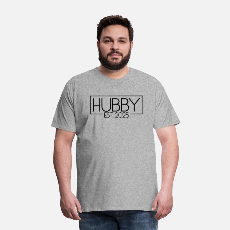 Hubby Est. 2025 Matching Couple Married 2025 Hubby