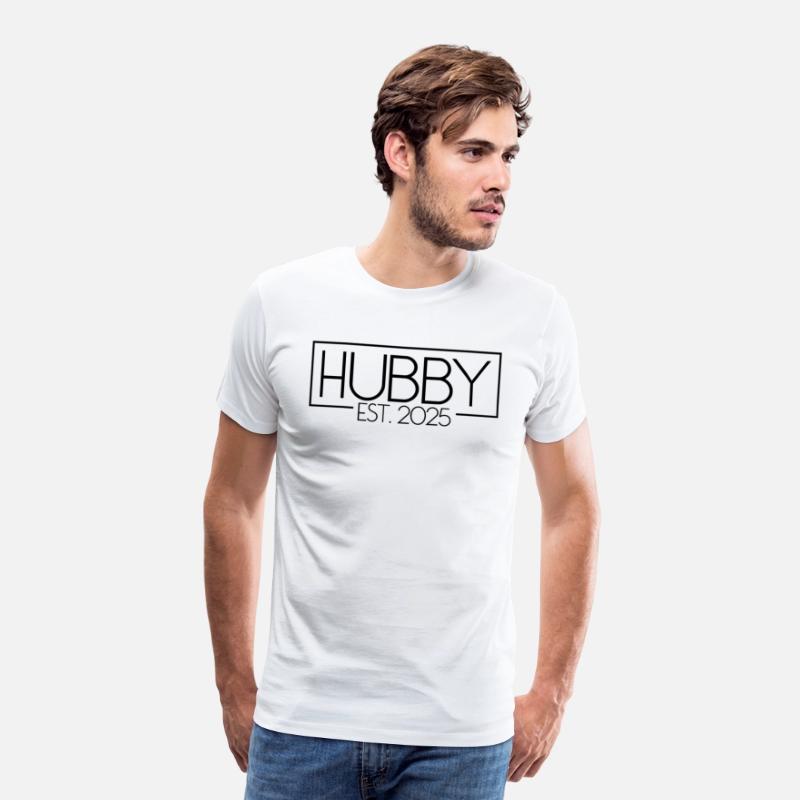 Hubby Est. 2025 Matching Couple Married 2025 Hubby