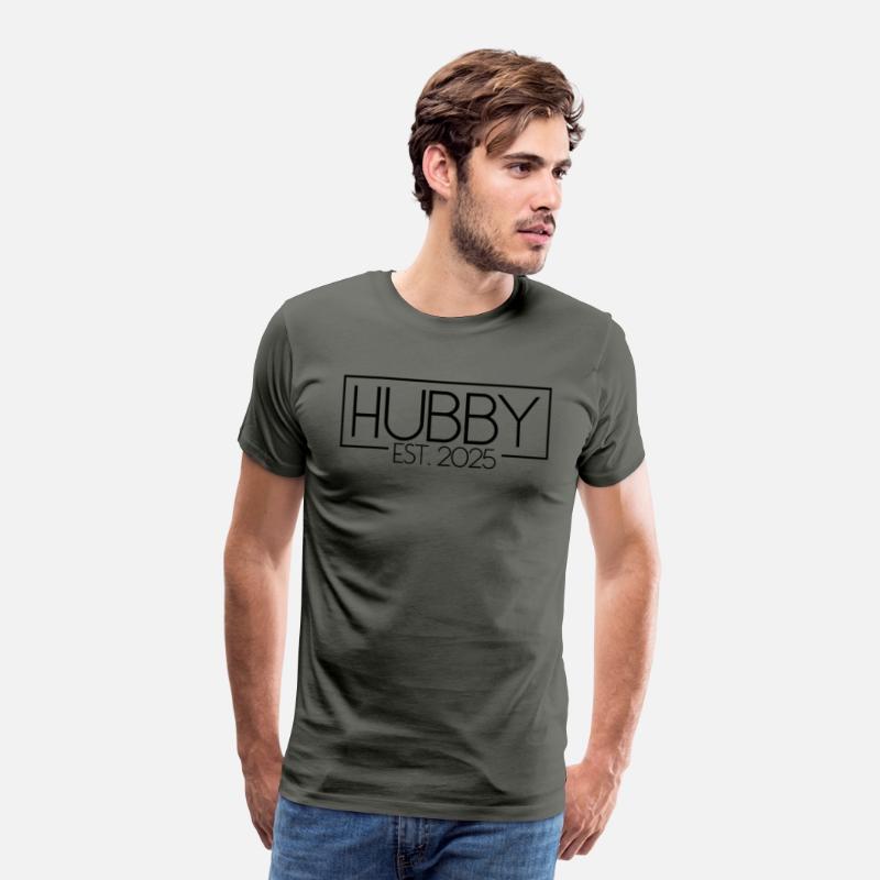 Hubby Est. 2025 Matching Couple Married 2025 Hubby