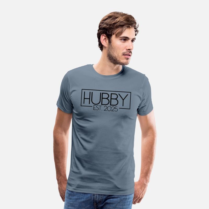 Hubby Est. 2025 Matching Couple Married 2025 Hubby