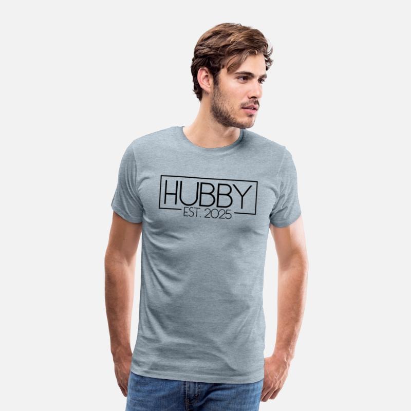 Hubby Est. 2025 Matching Couple Married 2025 Hubby