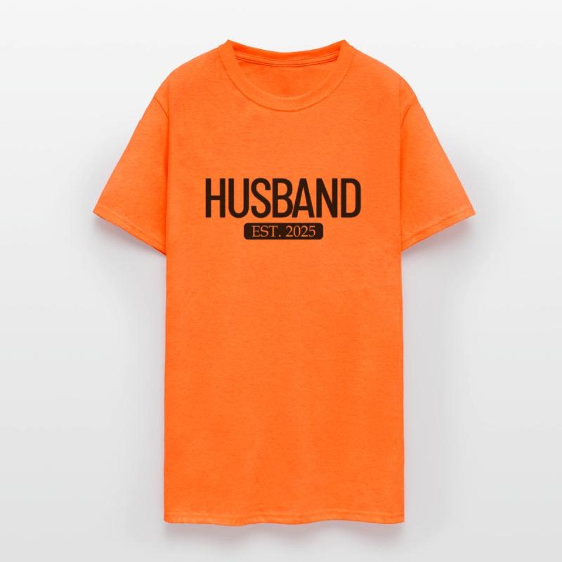 Husband Est. 2025 Matching Couple Married 2025