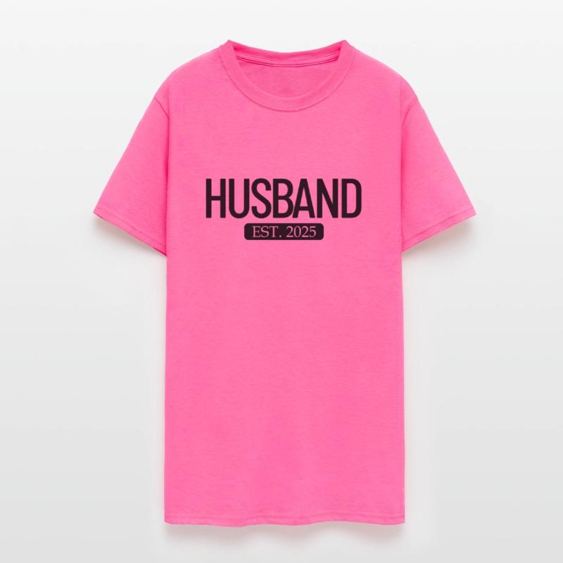 Husband Est. 2025 Matching Couple Married 2025