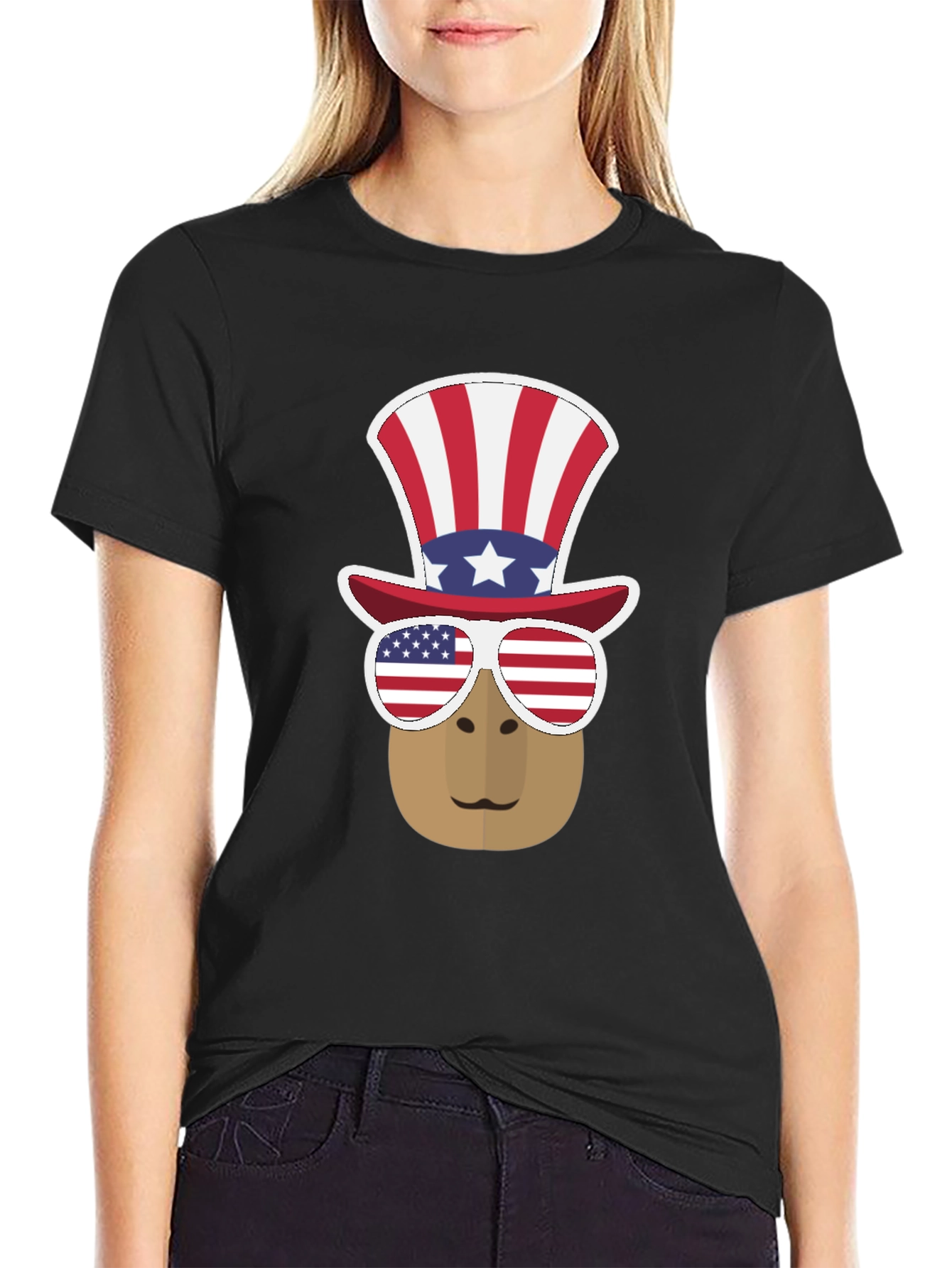 Patriotic Bear T-Shirt - USA Pride