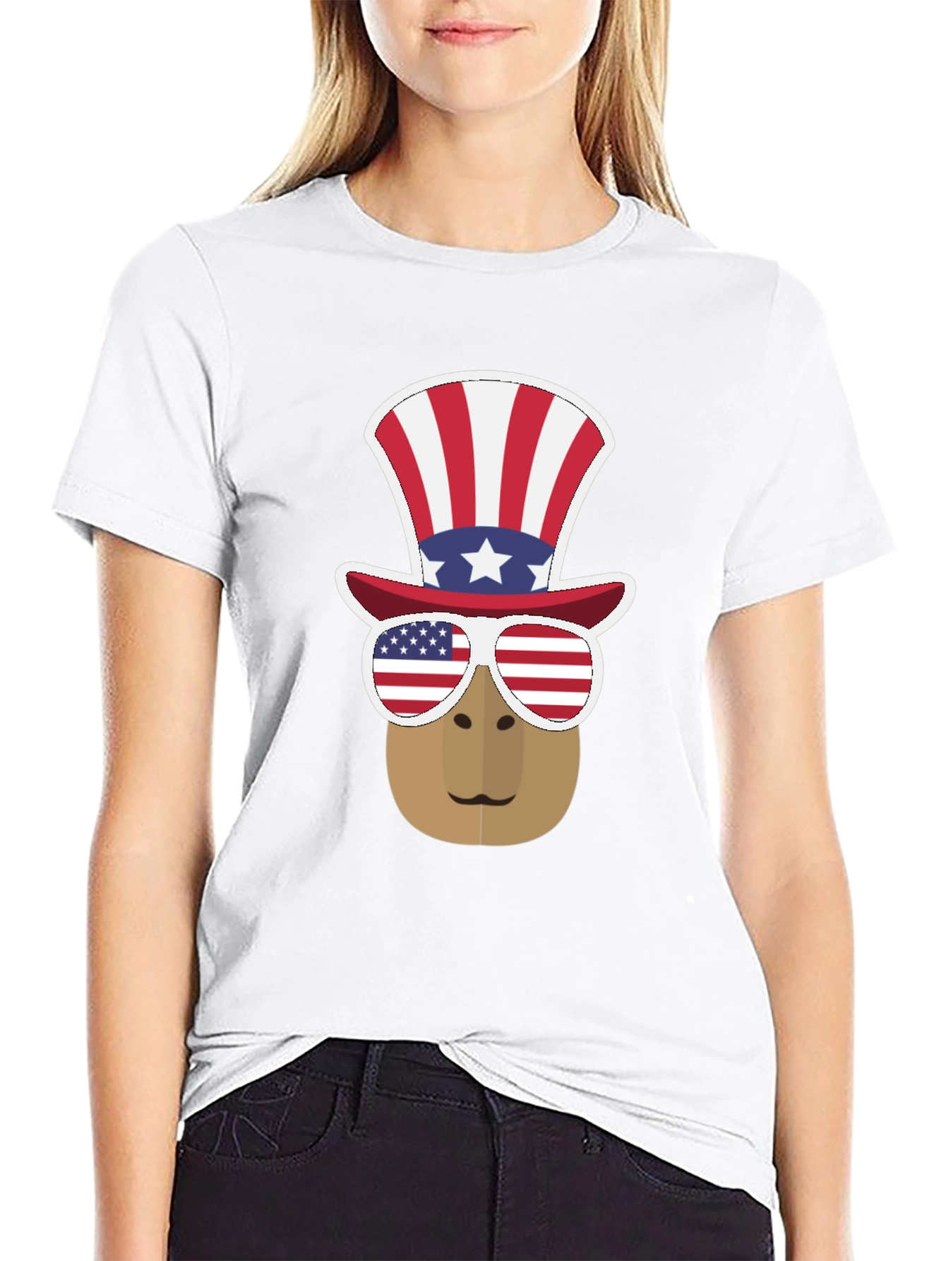 Patriotic Bear T-Shirt - USA Pride