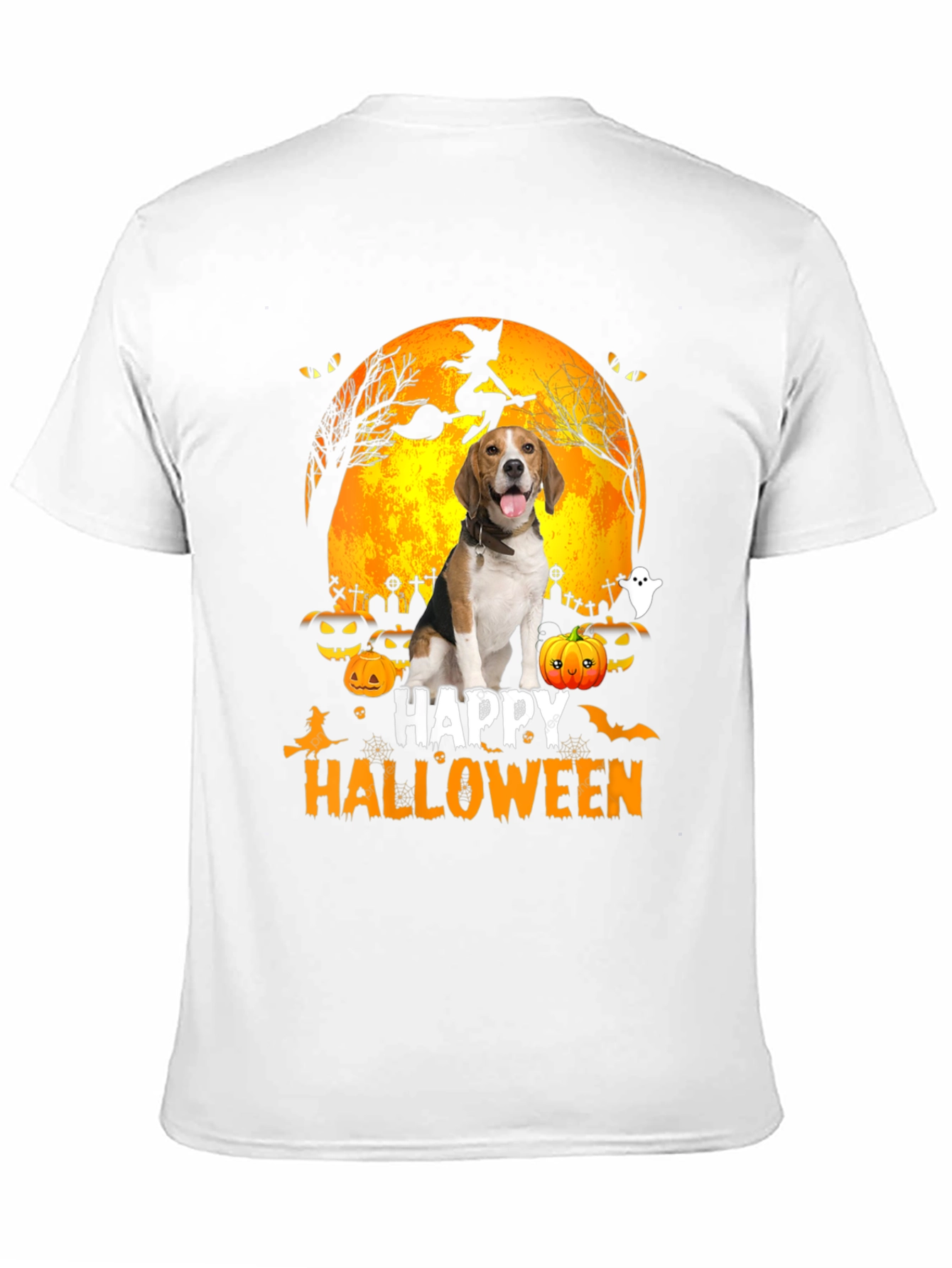 Halloween Beagle Dog T-Shirt - Spooky Season Tee