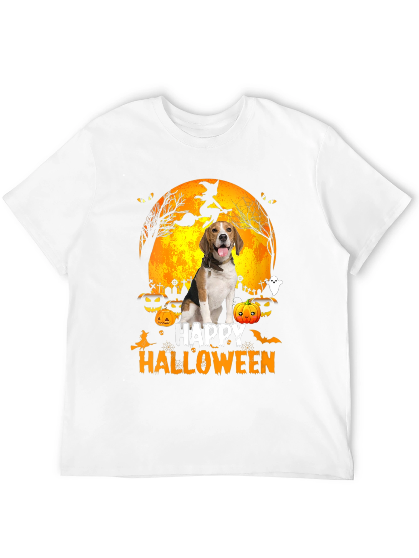 Halloween Beagle Dog T-Shirt - Spooky Season Tee