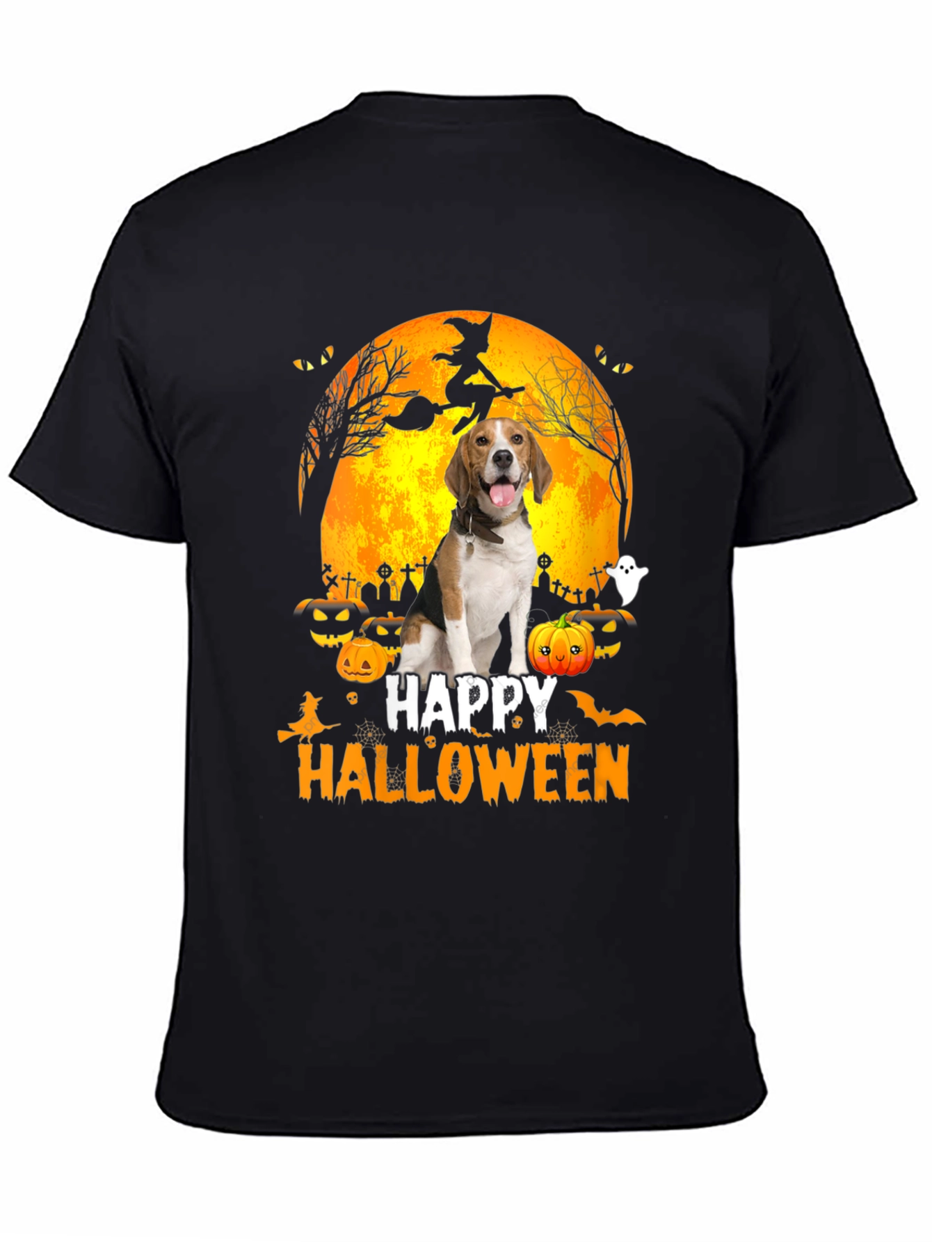 Halloween Beagle Dog T-Shirt - Spooky Season Tee